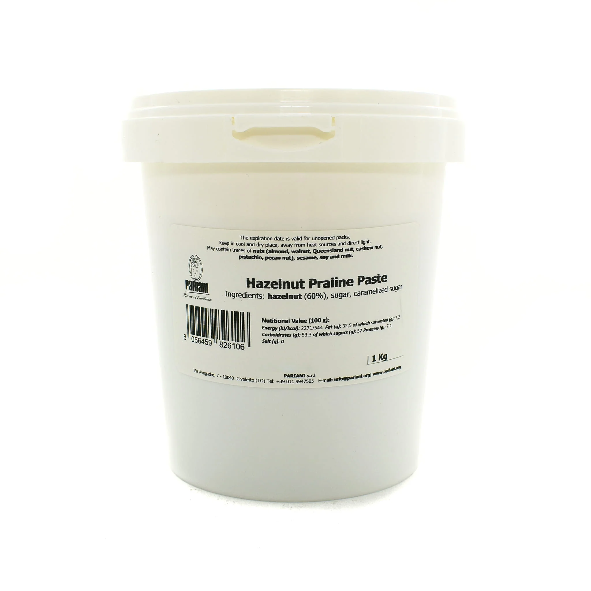 Pariani Hazelnut Praline Paste, 1kg