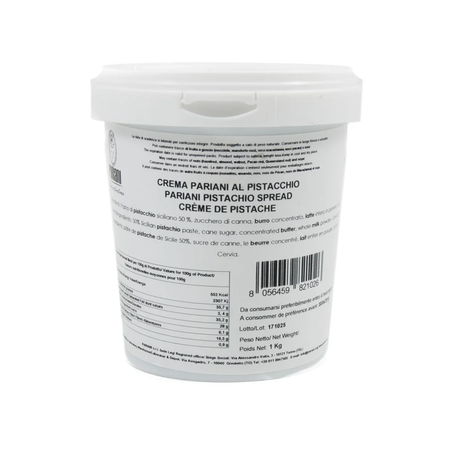 Sweet Sicilian Pistachio Cream, 1kg