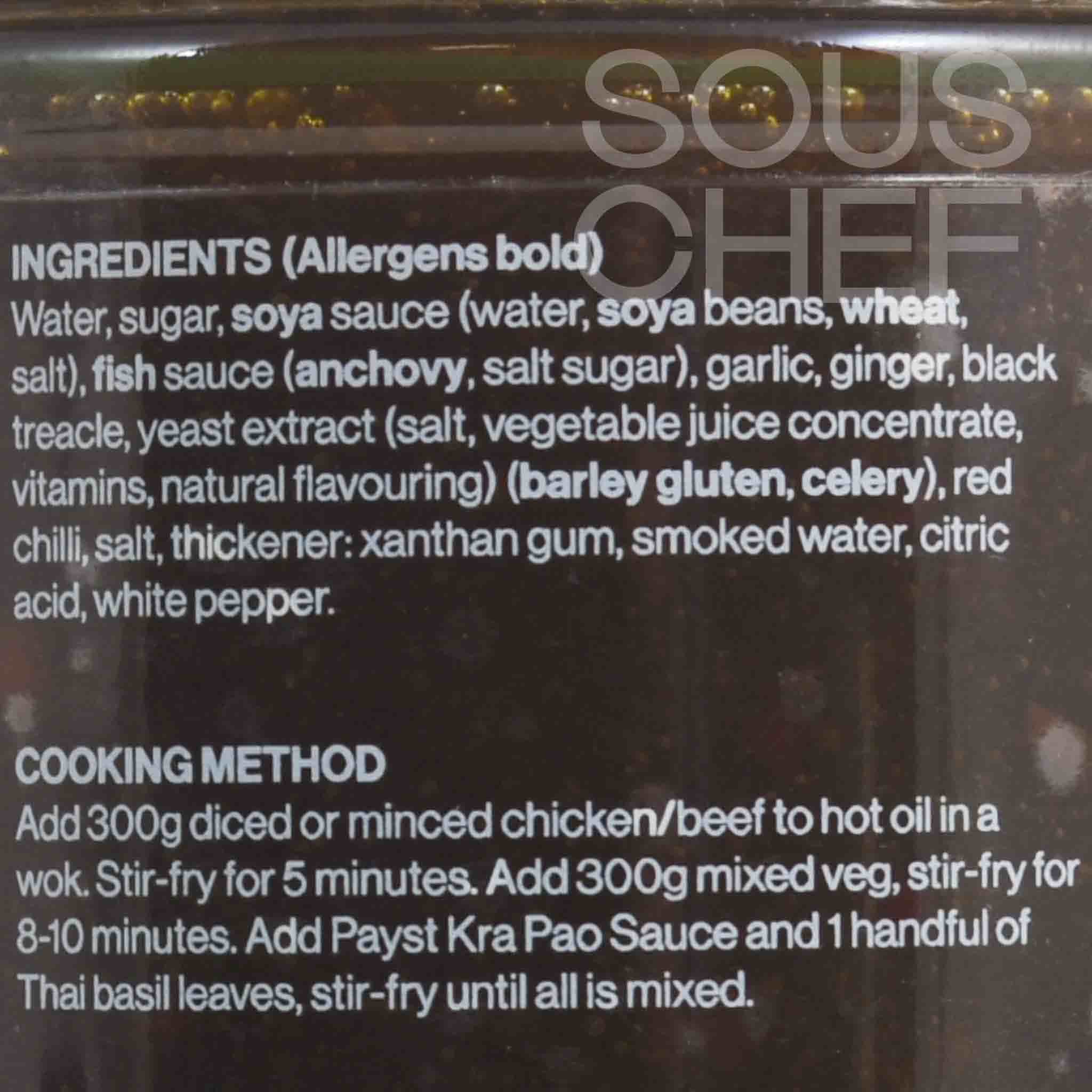 Payst Kra Pao Stir Fry Sauce, 190ml - Image 2