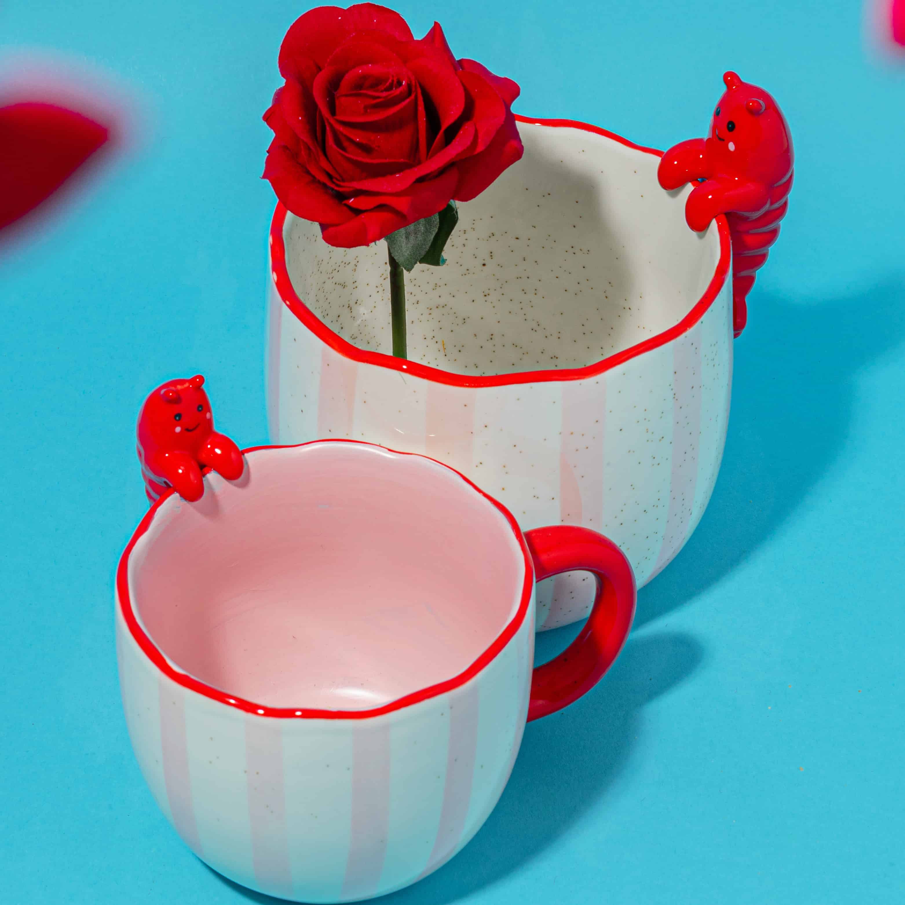 Peeking Lobster Mug, 425ml - Image 2