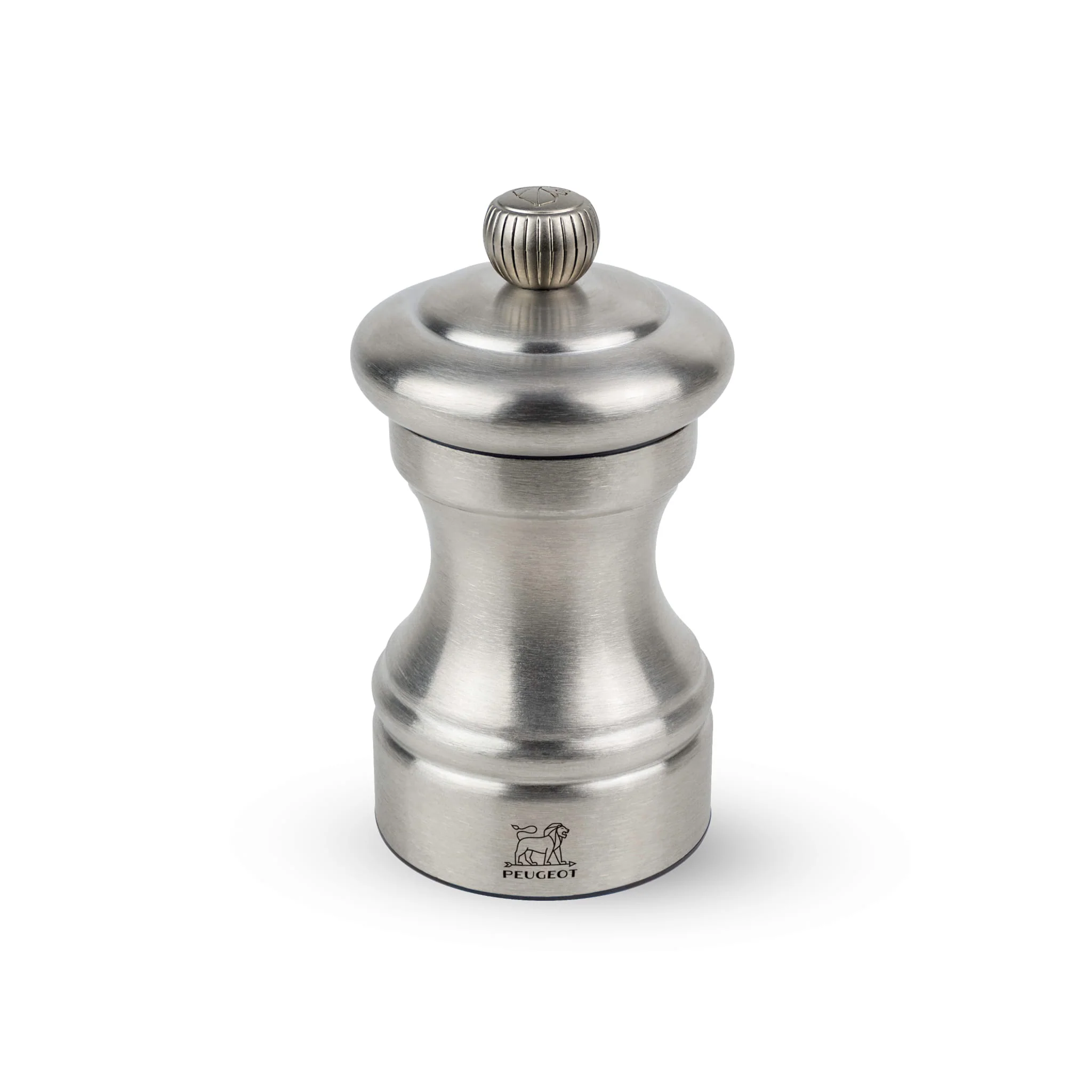 Peugeot Bistro Chef Stainless Steel Salt Mill, 10cm