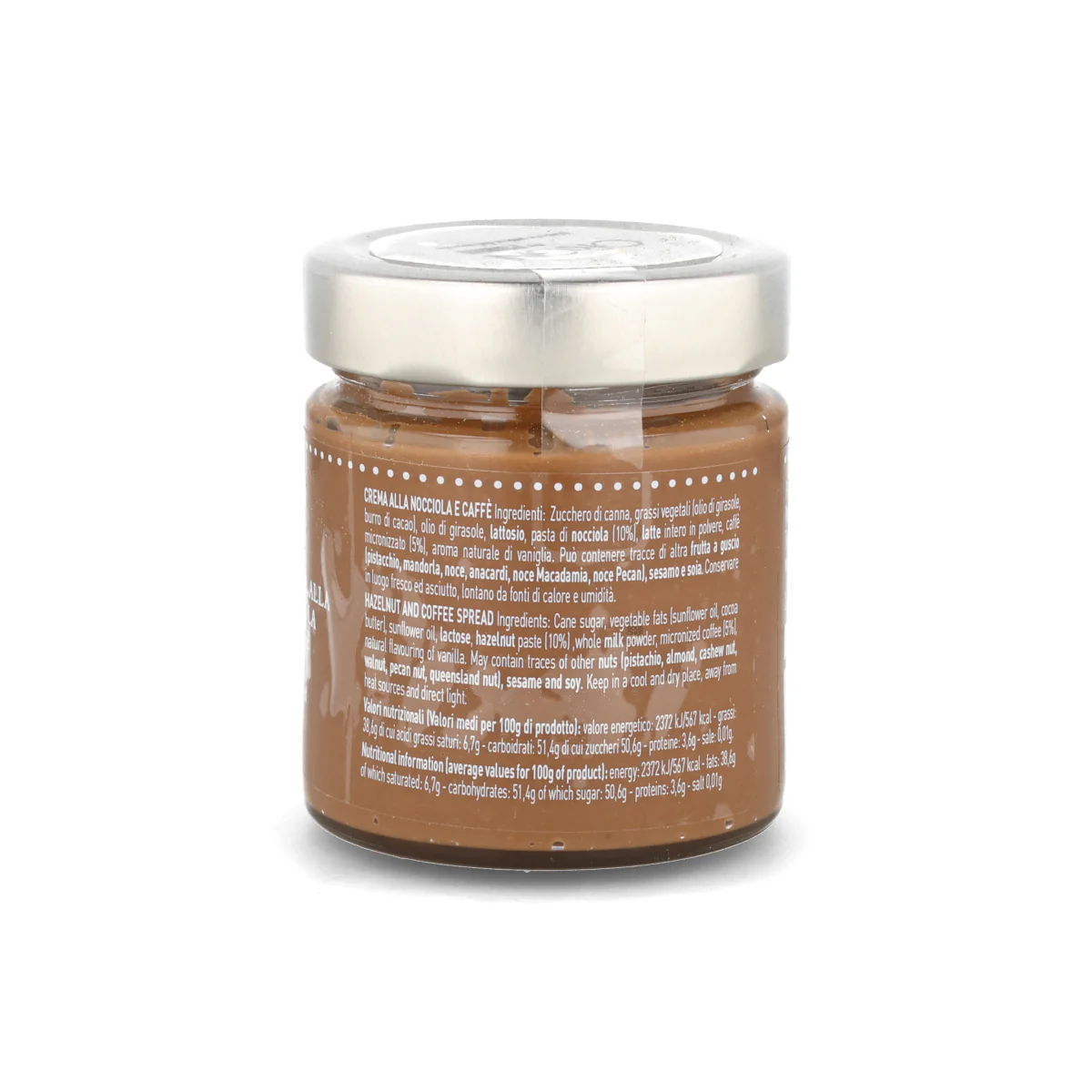 Piemonte Hazelnut Cream & Coffee Spread, 200g - Image 2