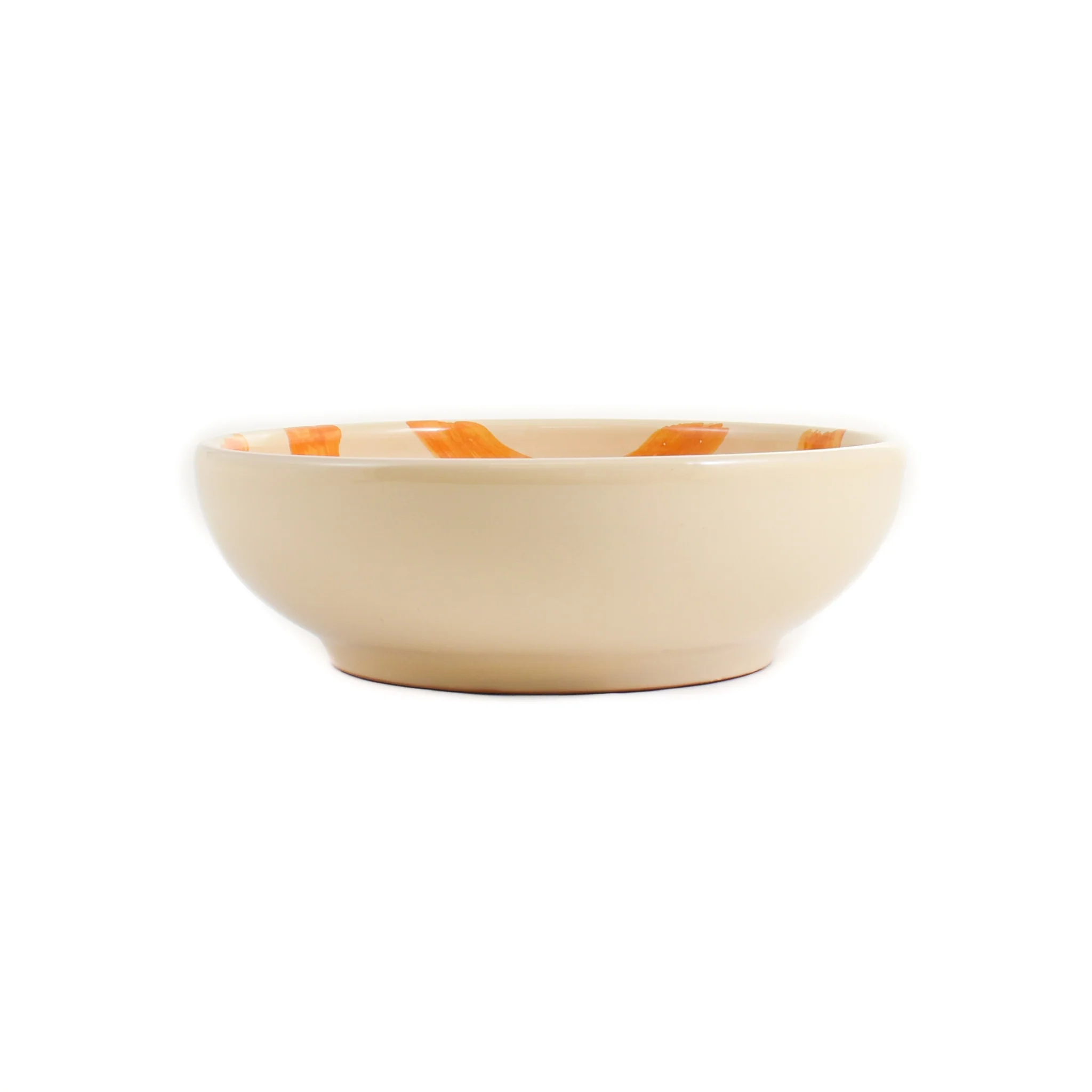 Puglia Yellow Stripe Bowl, 19cm - Image 2