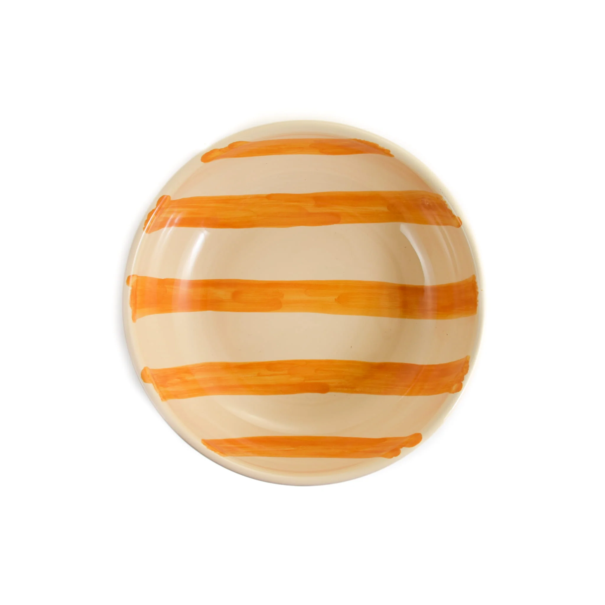 Puglia Yellow Stripe Bowl, 19cm - Image 3