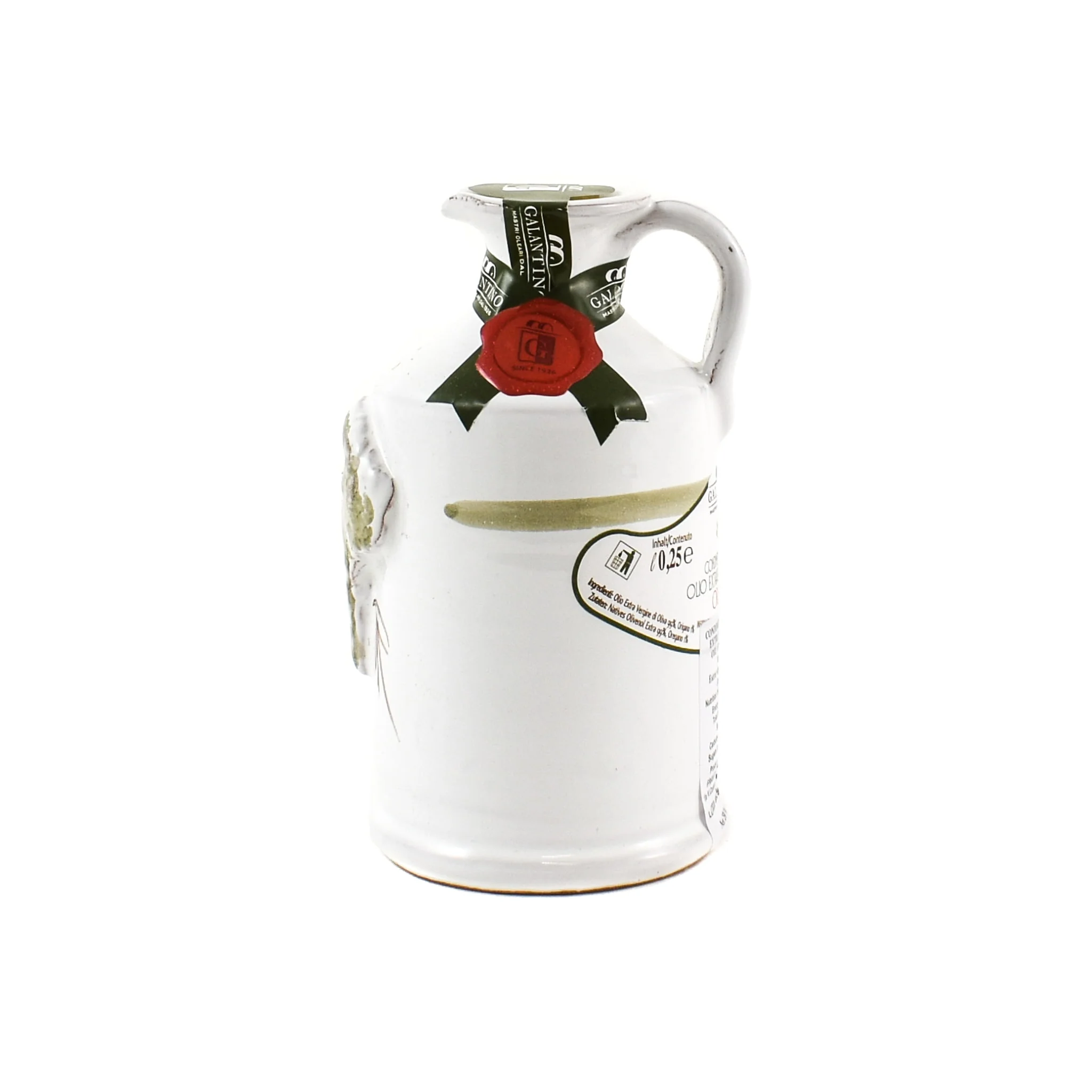 Puglian Olive Oil with Oregano in Terracotta Bottle, 250ml - Image 2