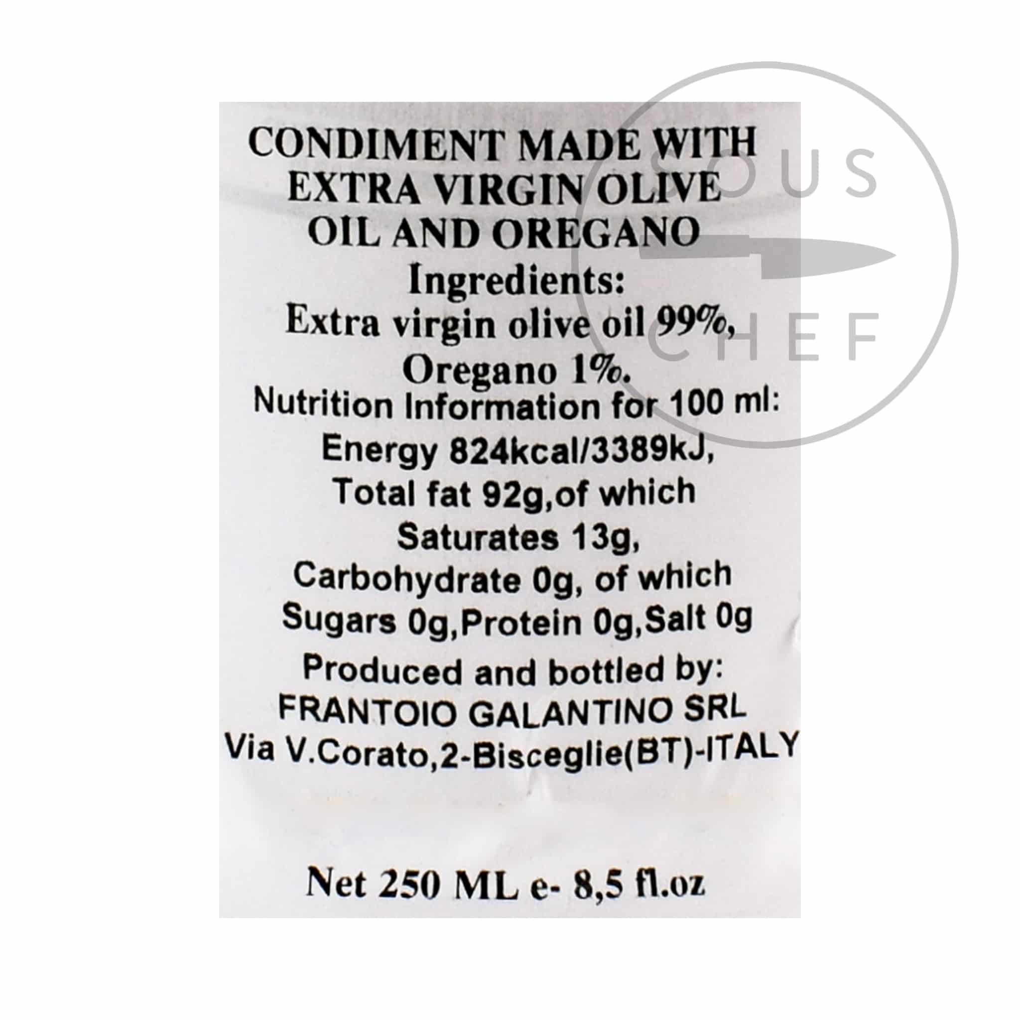 Puglian Olive Oil with Oregano in Terracotta Bottle, 250ml - Image 3