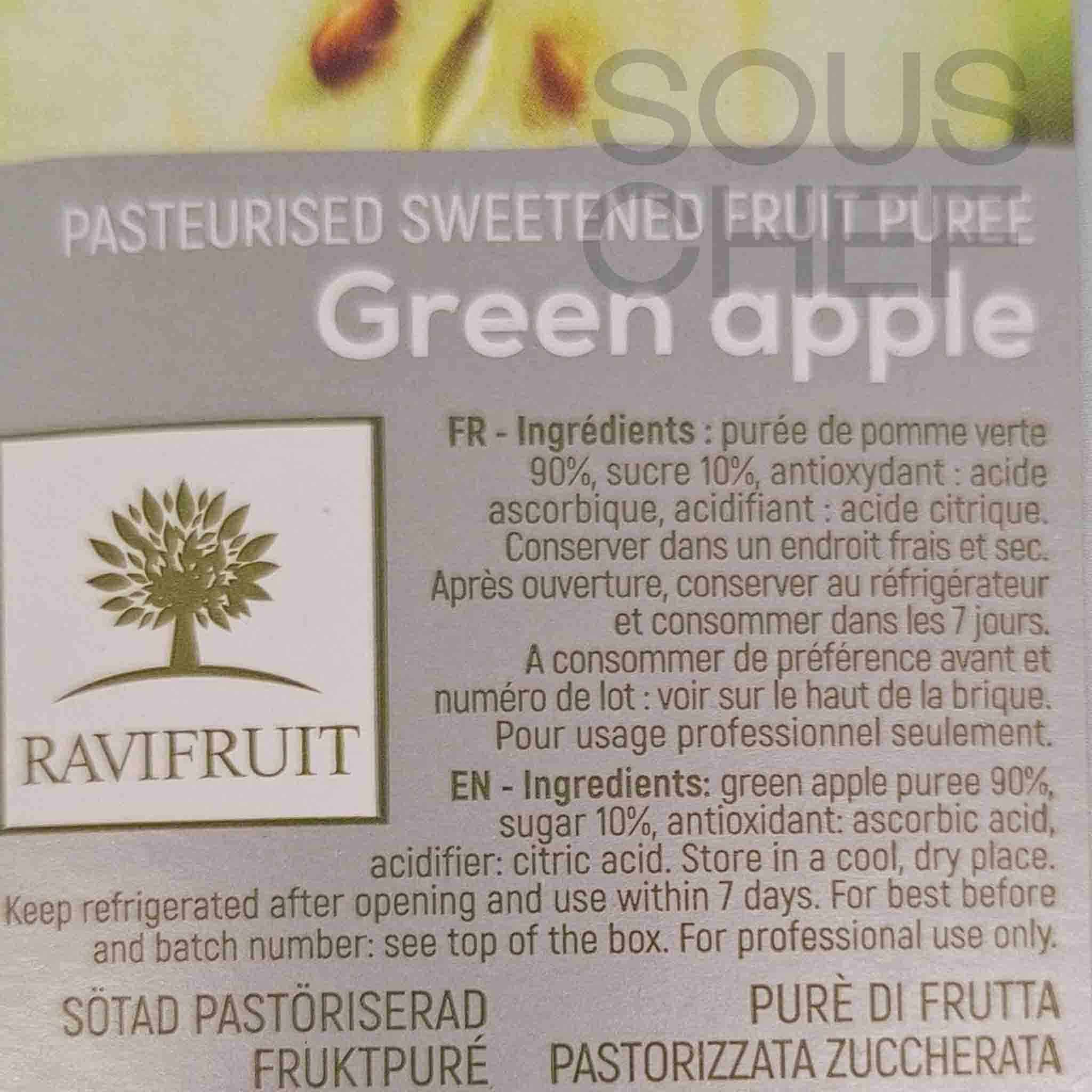 Ravifruit Apple Puree, 1 Litre - Image 2