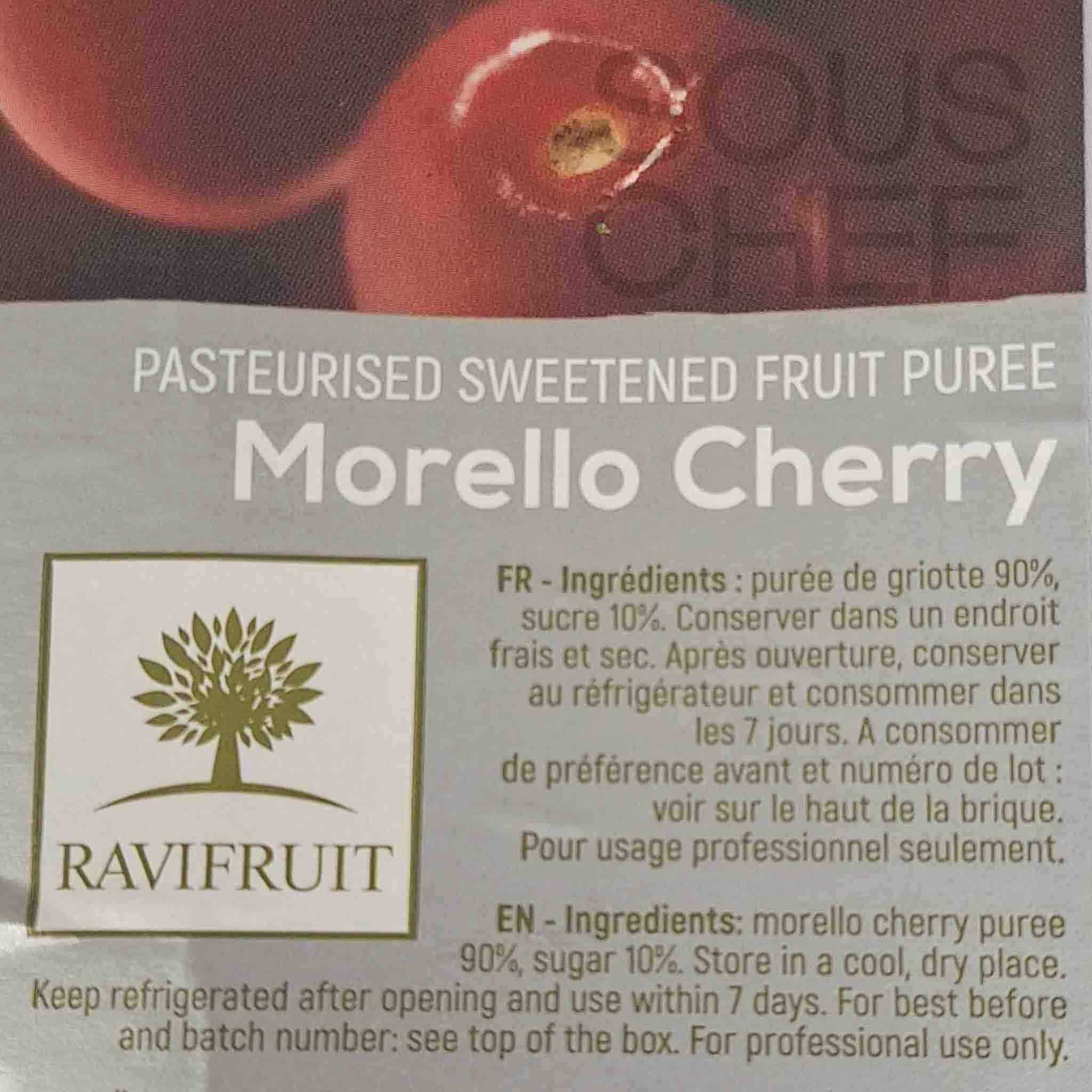 Ravifruit Morello Cherry Puree, 1 Litre - Image 2