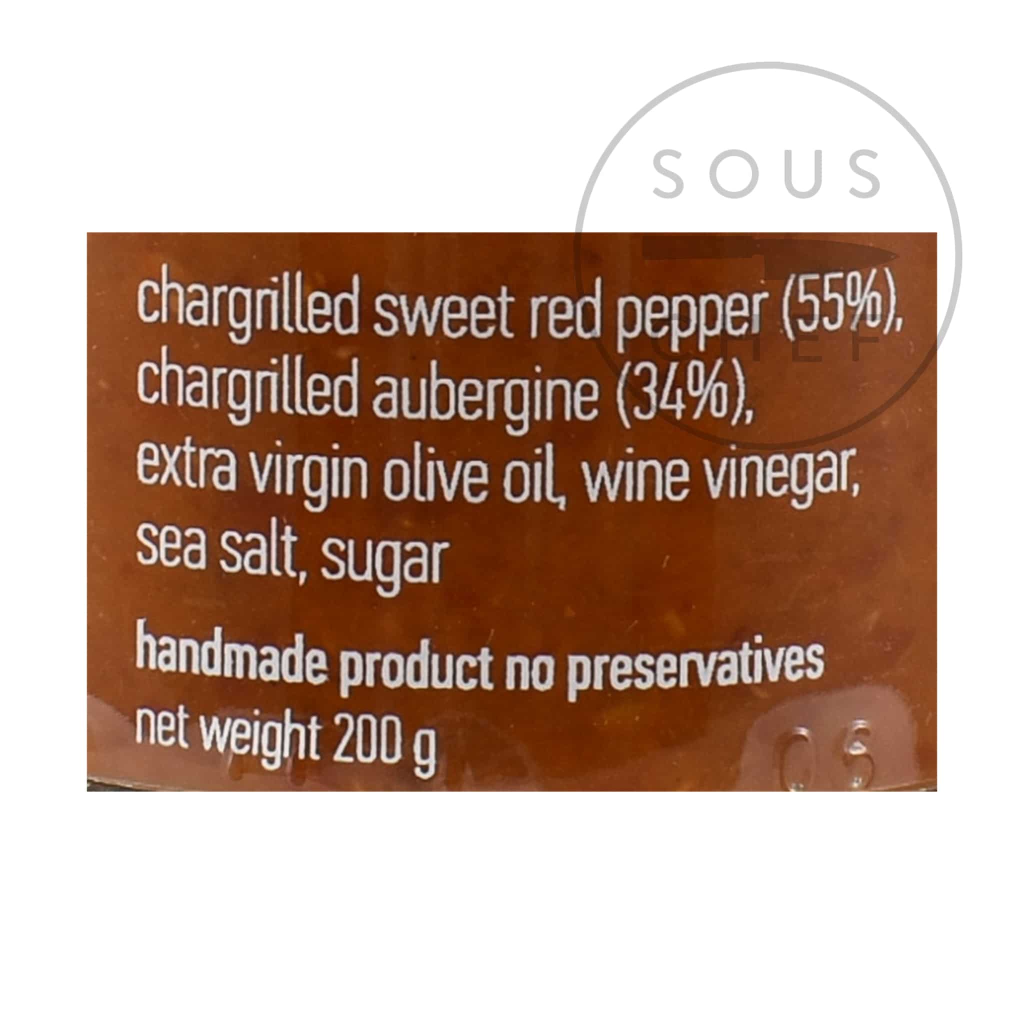 Rizes Red Pepper & Aubergine Paste, 200g - Image 2