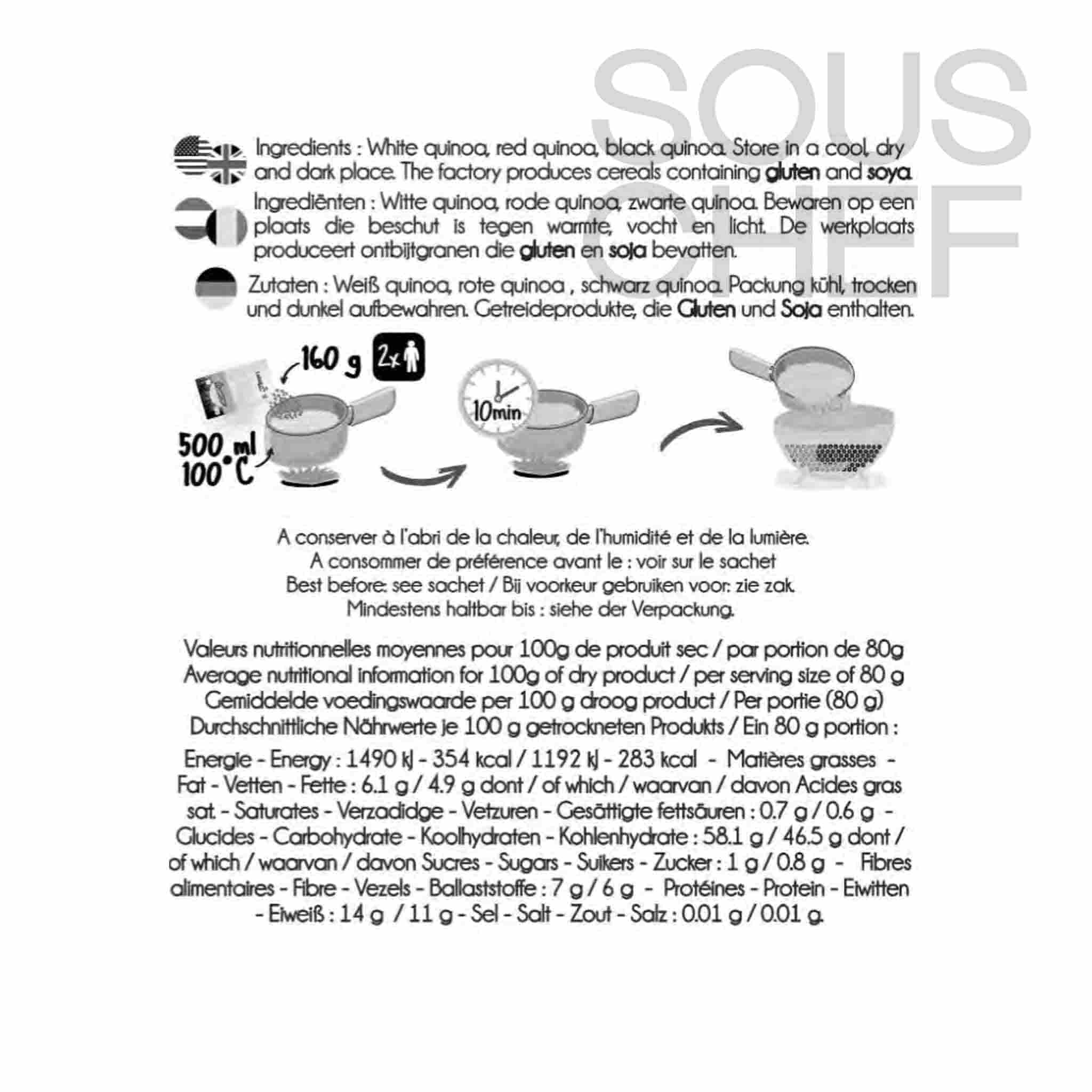 Sabarot Quinoa Mix, 1kg - Image 2