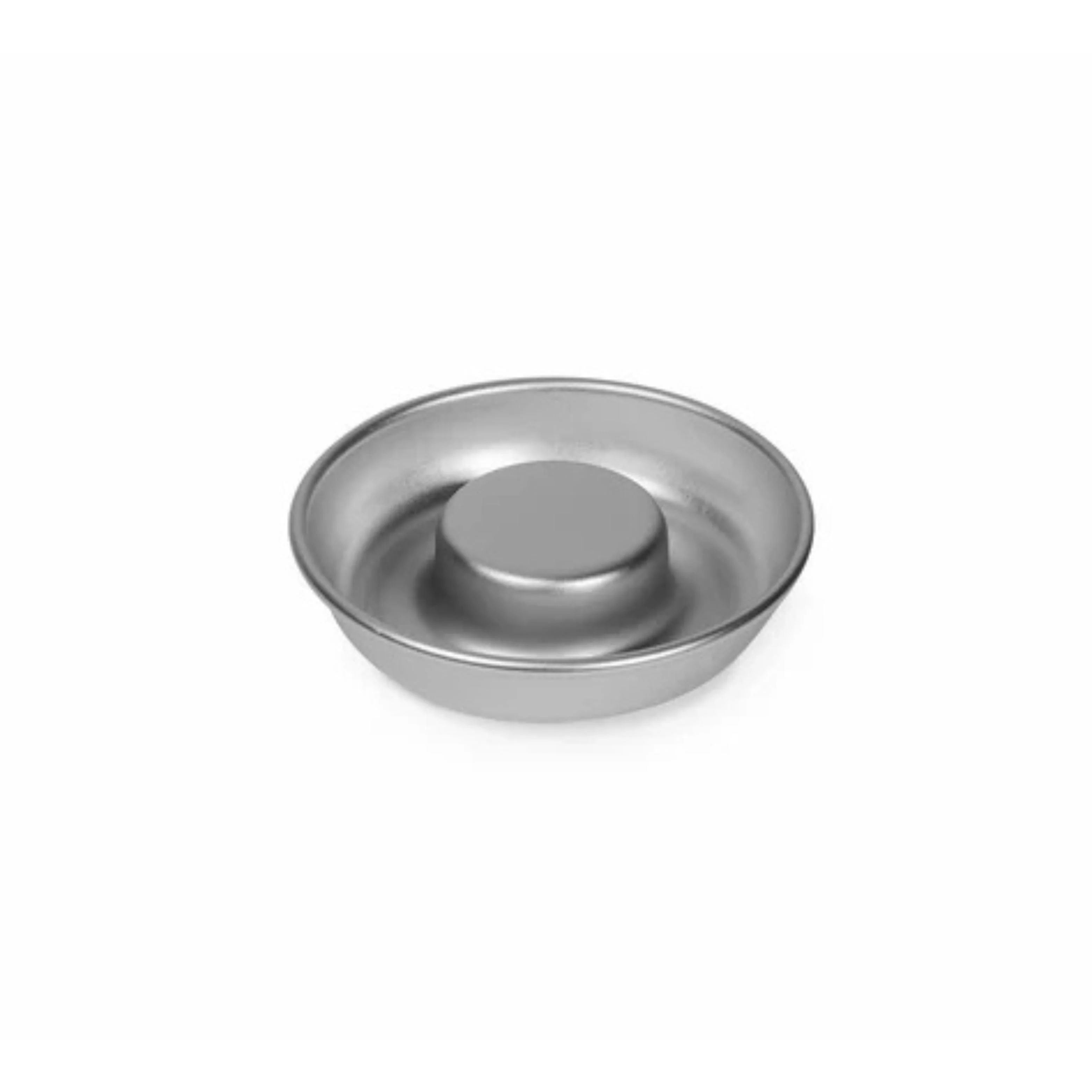 Silverwood Bakeware Silver Anodised Baby Savarin & Rhum Baba Mould, 4.25in