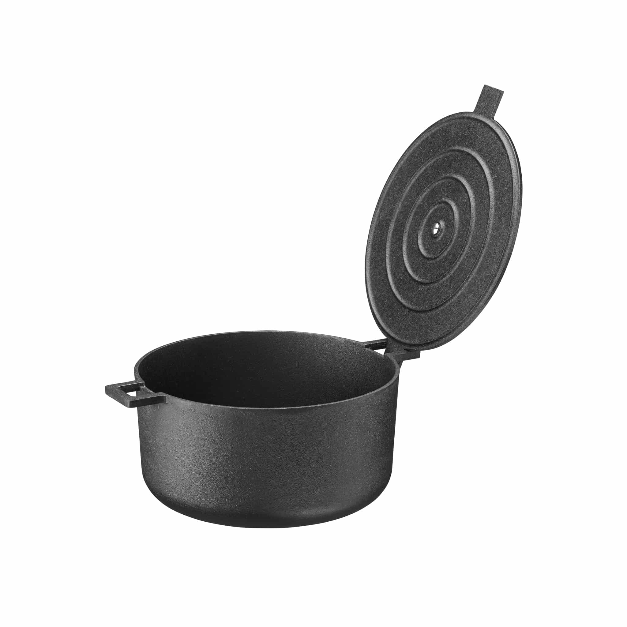 Skeppshult Noir Cast Iron Dutch Oven, 5 Litre - Image 2