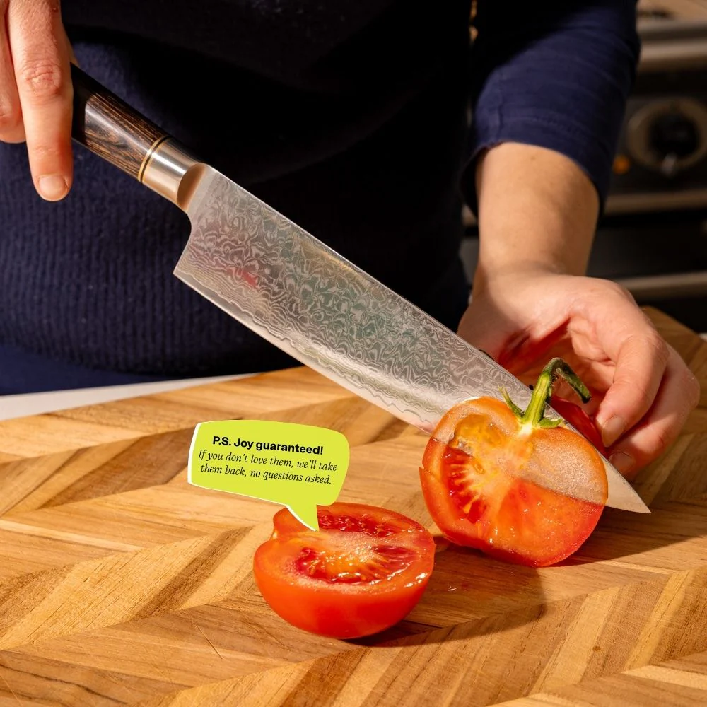 Sous Chef ARC Edge Damascus Steel Knife Duo - Image 5