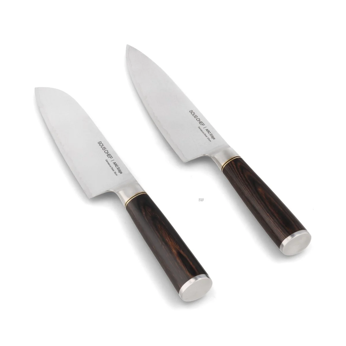 Sous Chef ARC Edge Damascus Steel Knife Duo - Image 9
