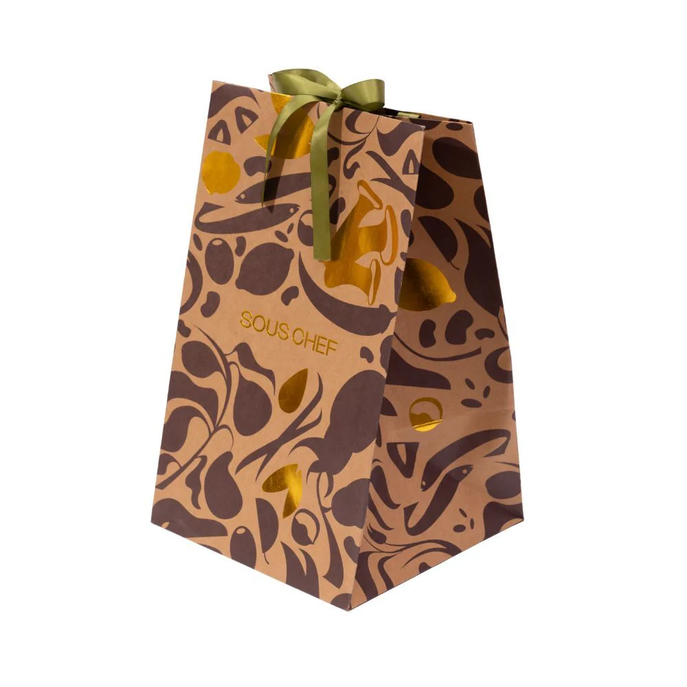 Sous Chef Large Paper & Ribbon Gift Bag - Image 4