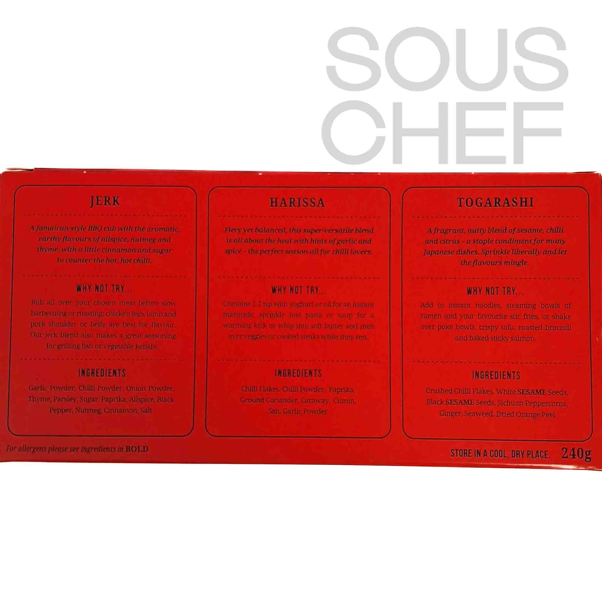 Spice Kitchen Chilli Blend Trio, 240g - Image 2