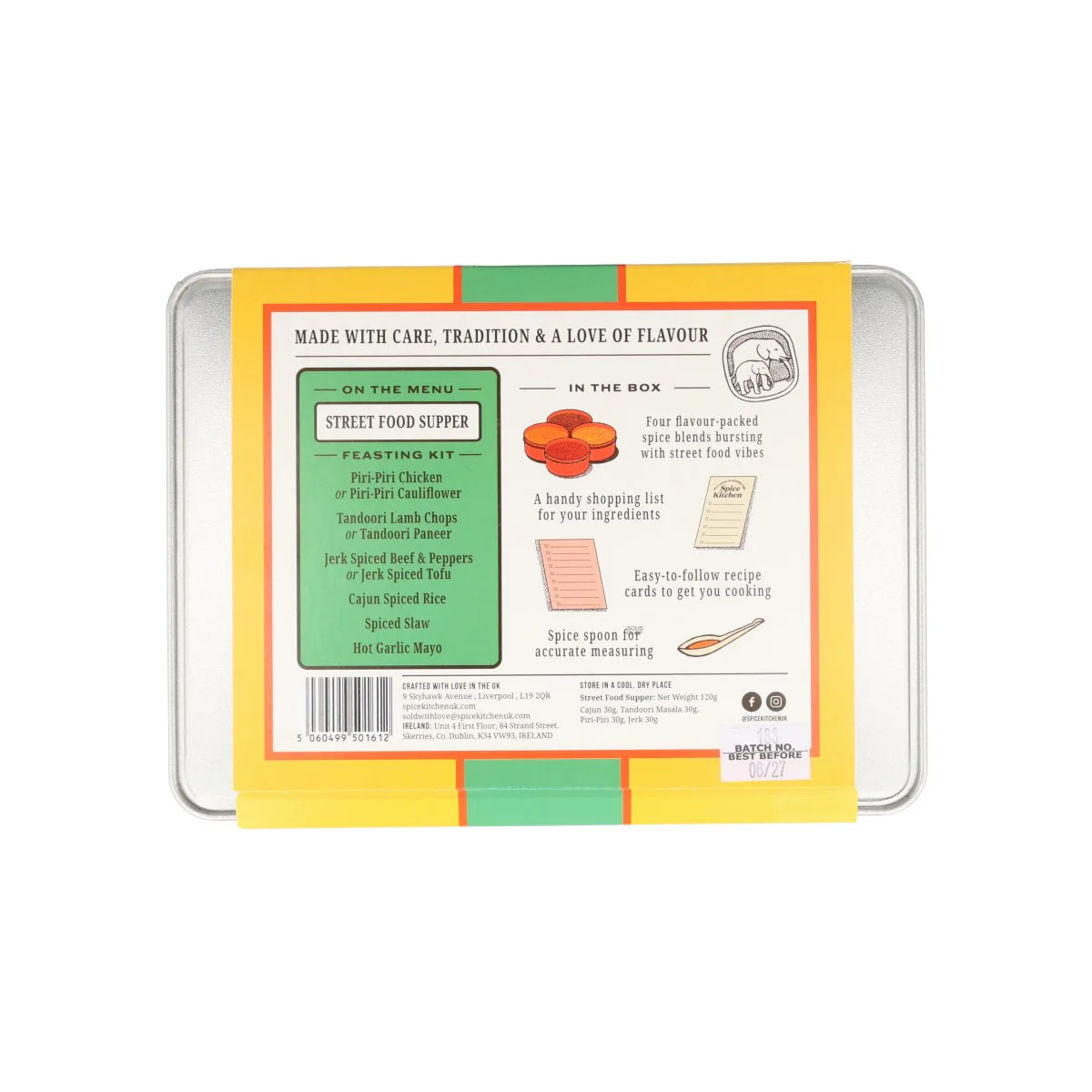 Spice Kitchen Street Food Supper Feasting Kit, 120g - Image 2