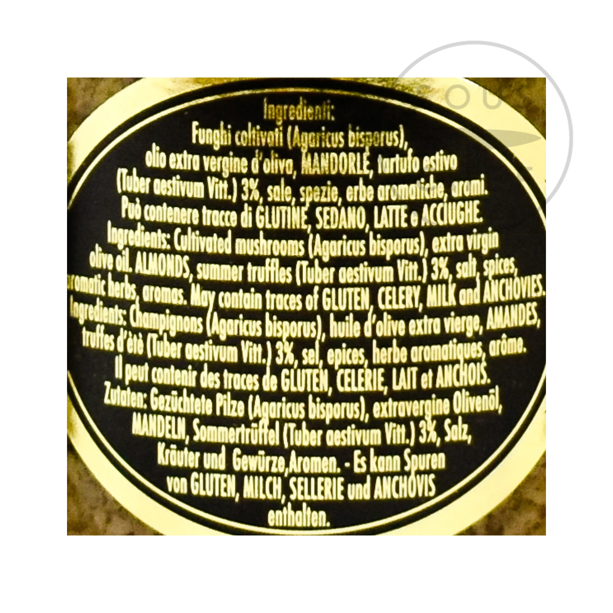 Marini Tartufi Taste of Truffle Sauce with Mushrooms & Almonds, 180g - Image 3