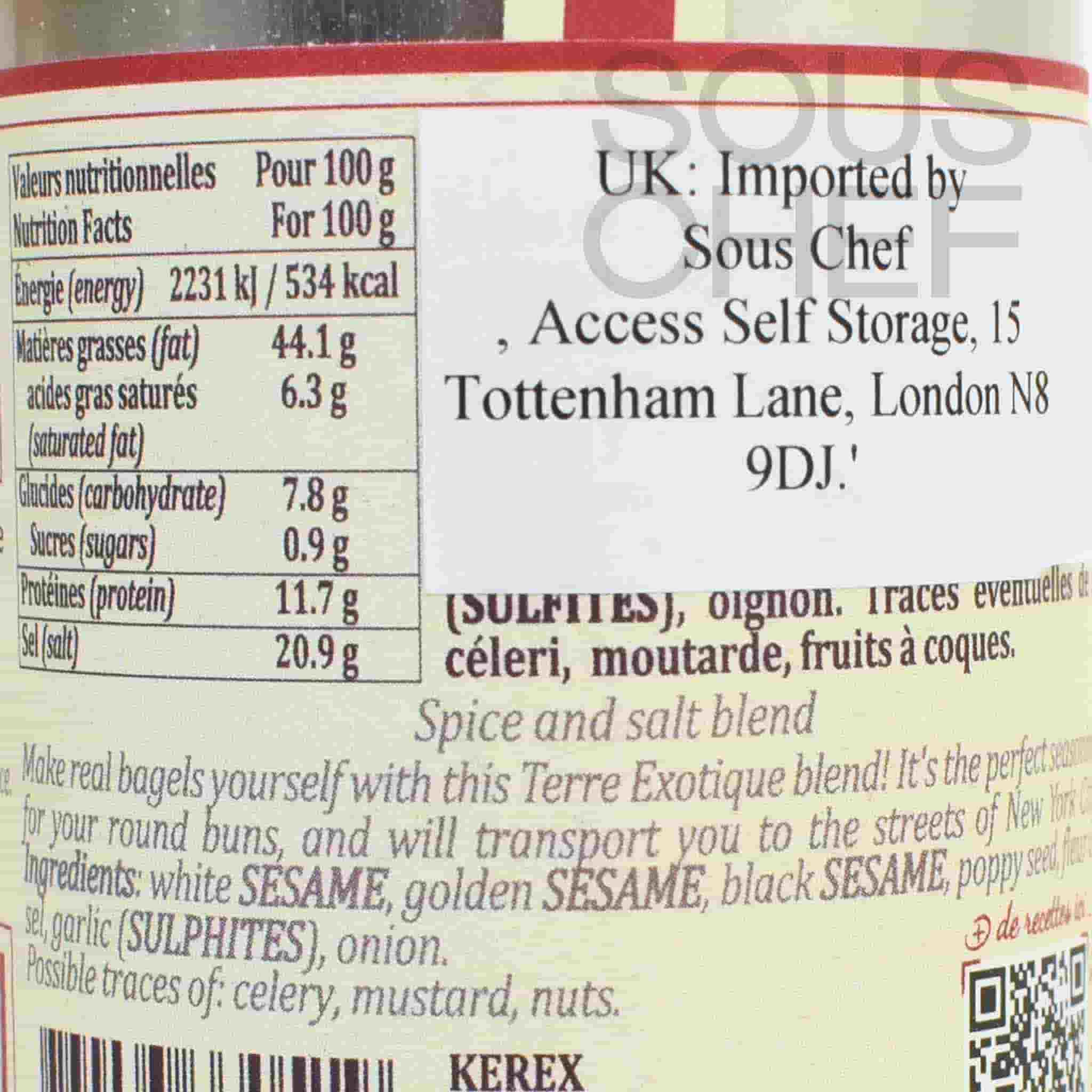 Terre Exotique Bagel Blend, 80g - Image 2