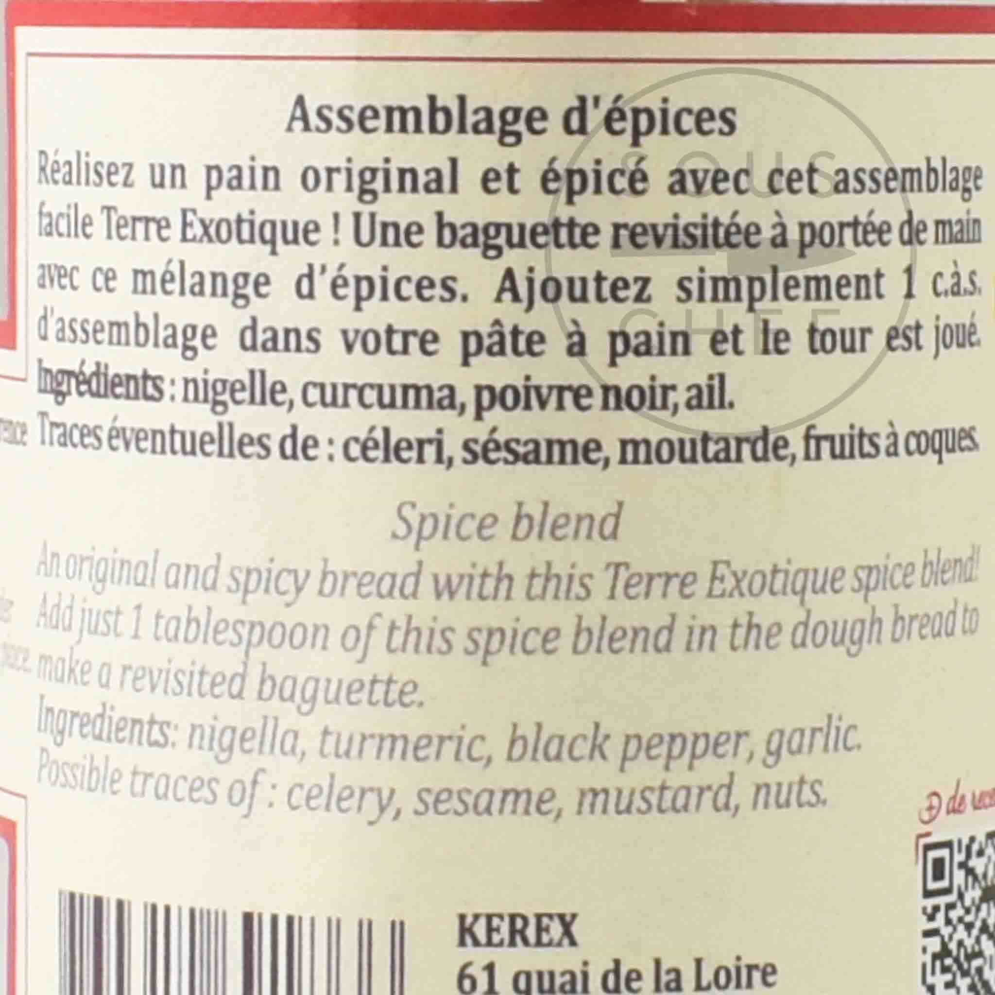 Terre Exotique Baker Spice Blend, 80g - Image 2