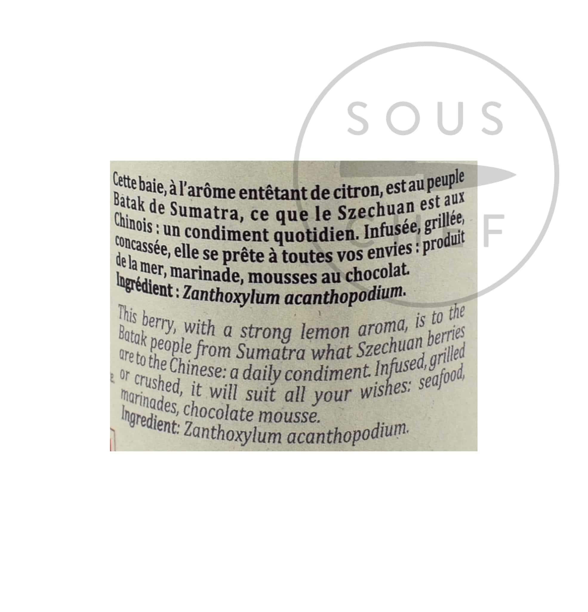 Terre Exotique Batak Berry, 20g - Image 4