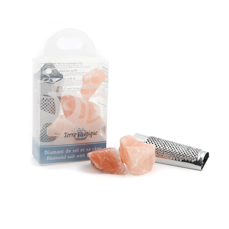 Terre Exotique Diamond Salt With Grater, 400g