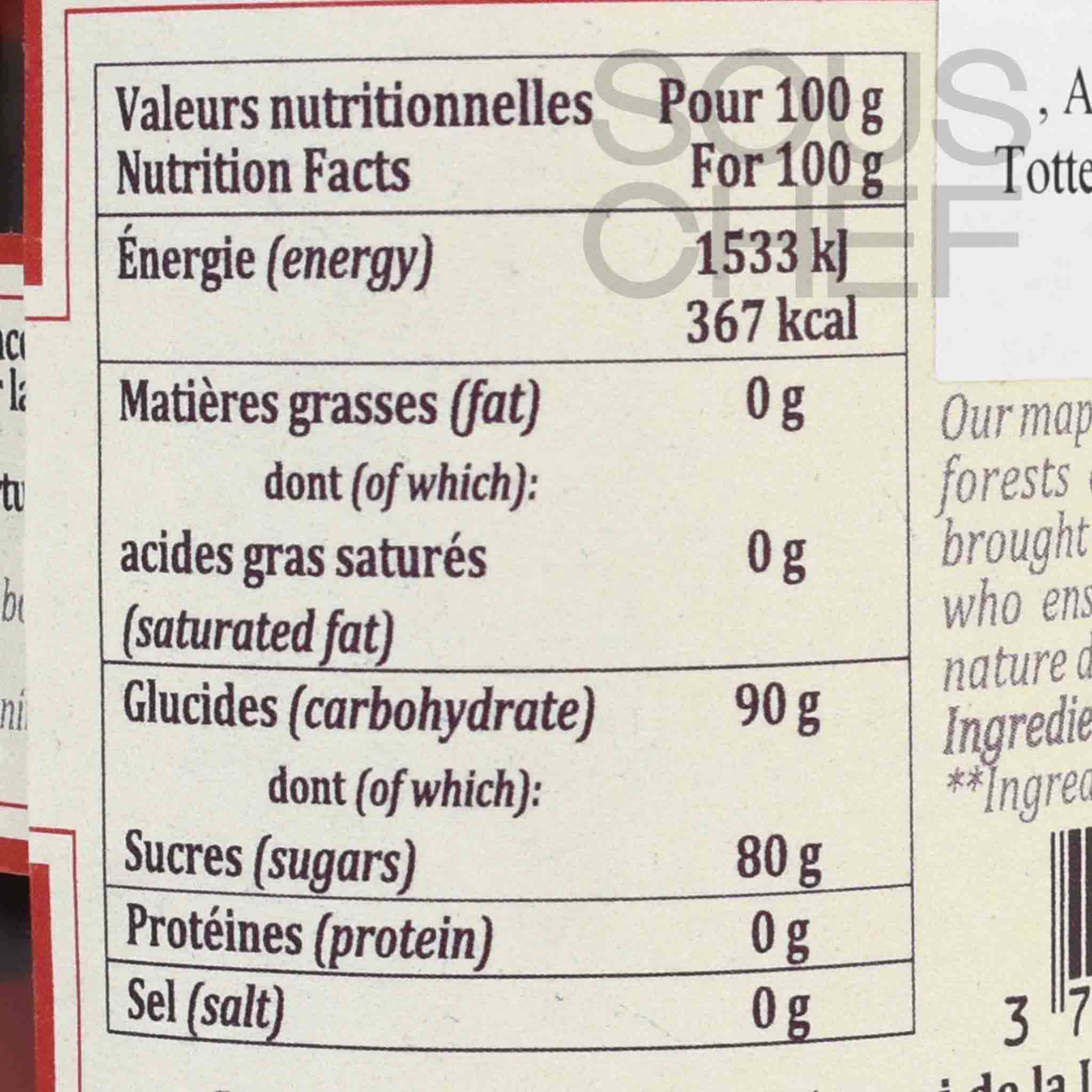 Terre Exotique Organic Pure Maple Syrup, 200ml - Image 3