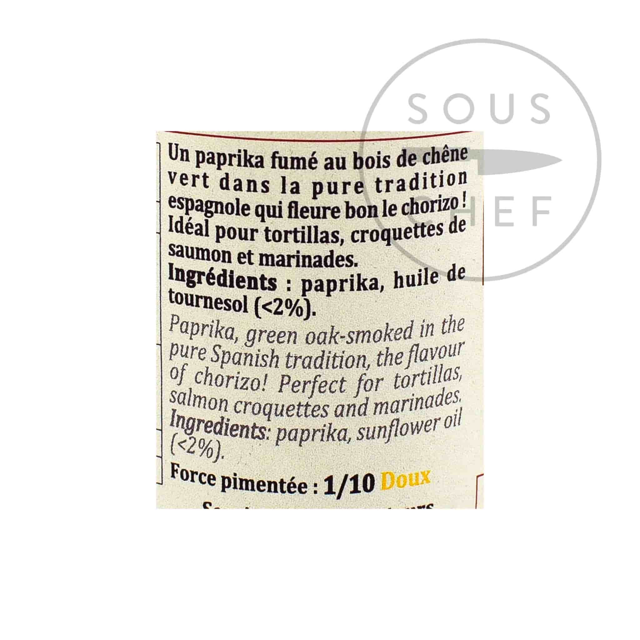 Terre Exotique Smoked Paprika, 60g - Image 3