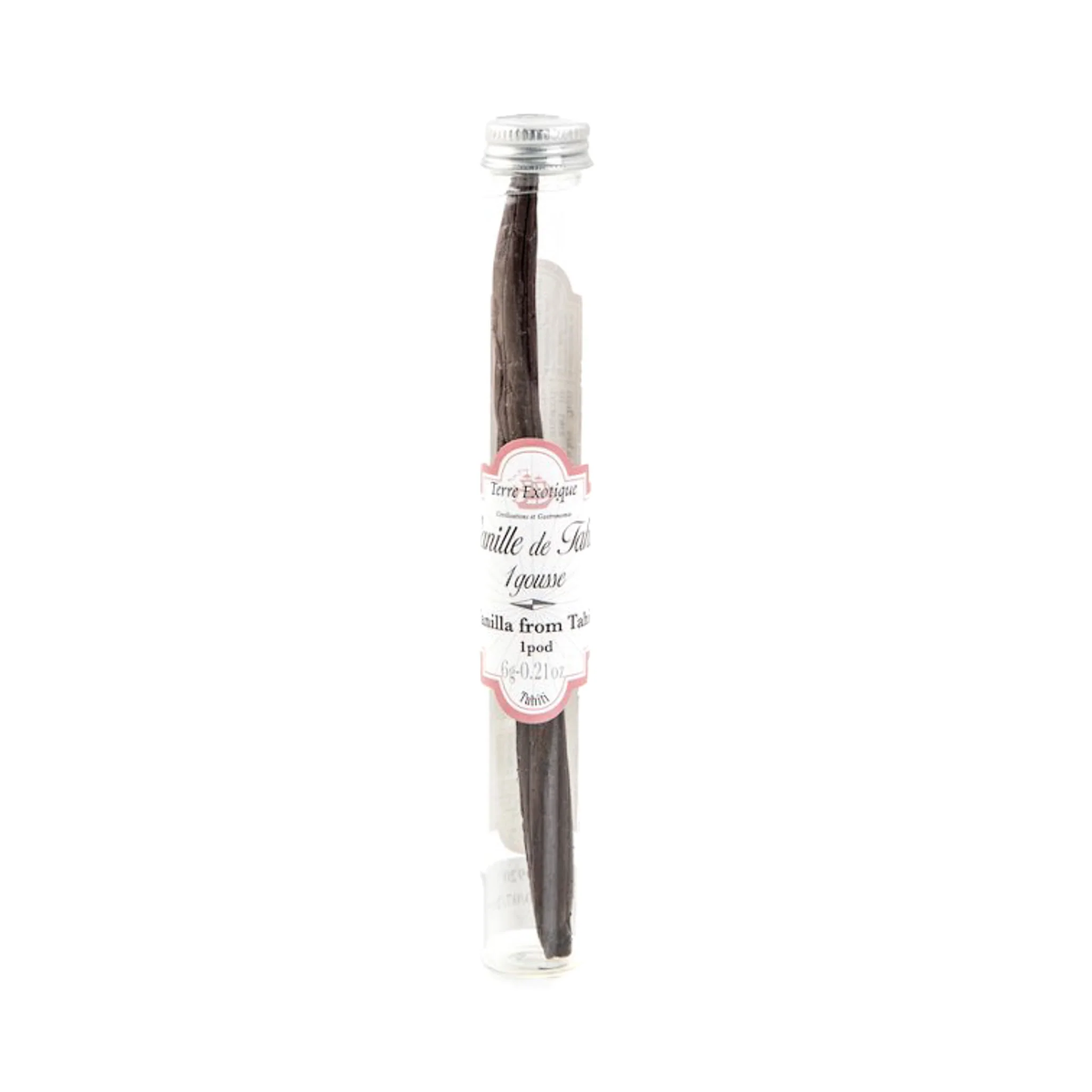 Terre Exotique Vanilla from Tahiti, 1 pod