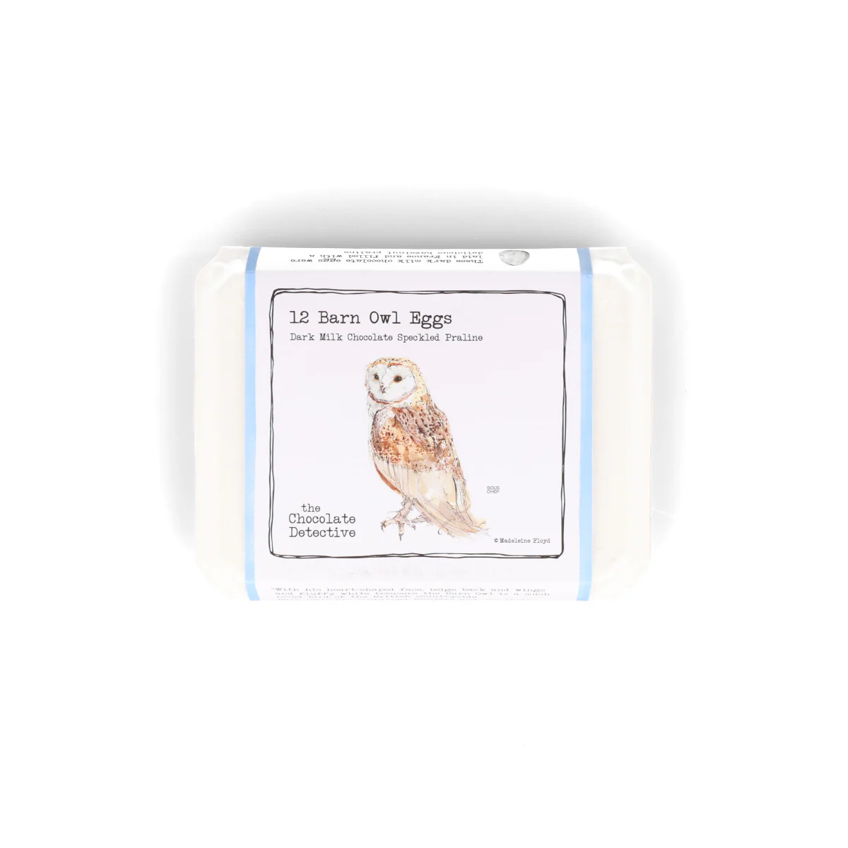 The Chocolate Detective 12 Barn Owl Chocolate Eggs, 150g - Image 2