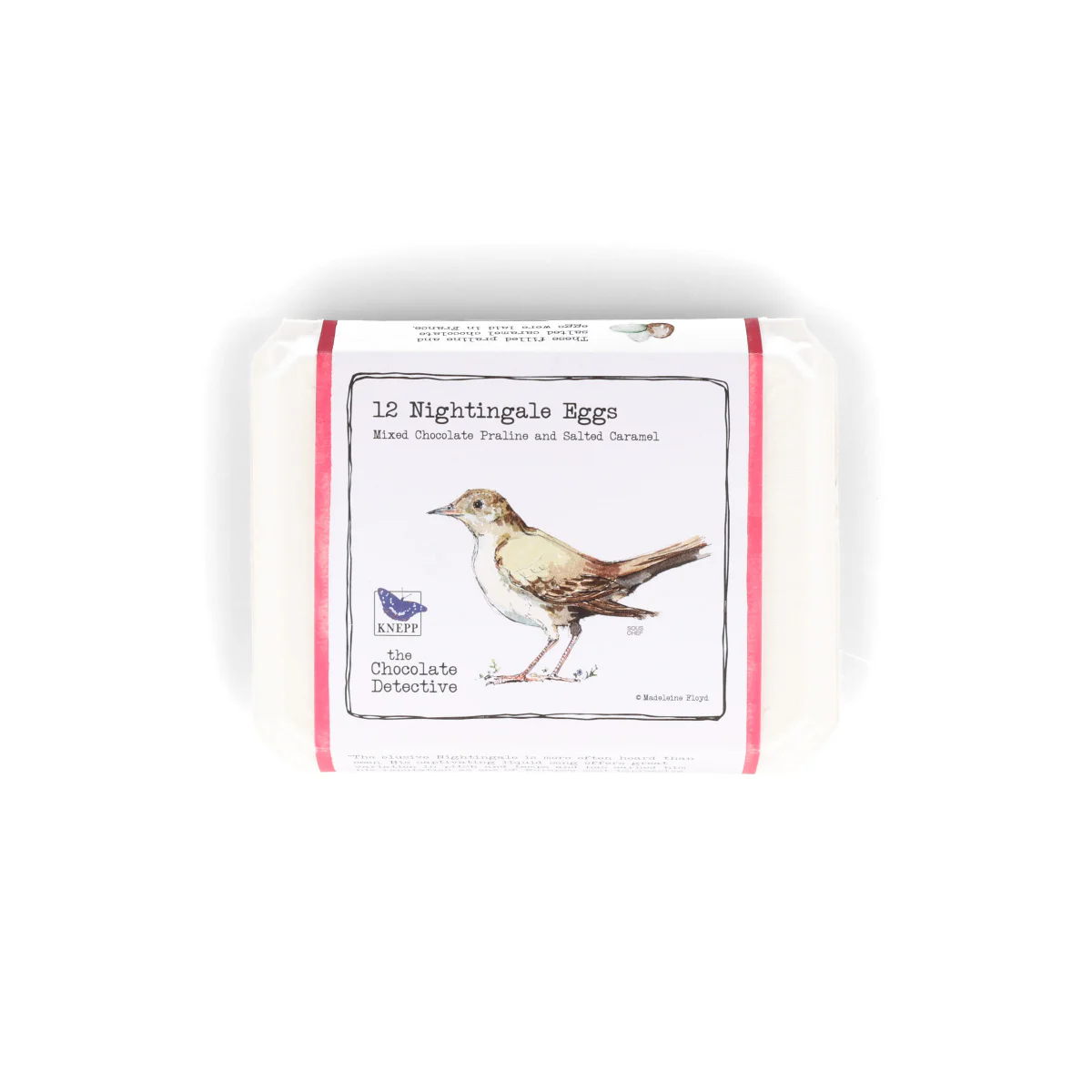The Chocolate Detective 12 Nightingale Chocolate Eggs, 150g - Image 2