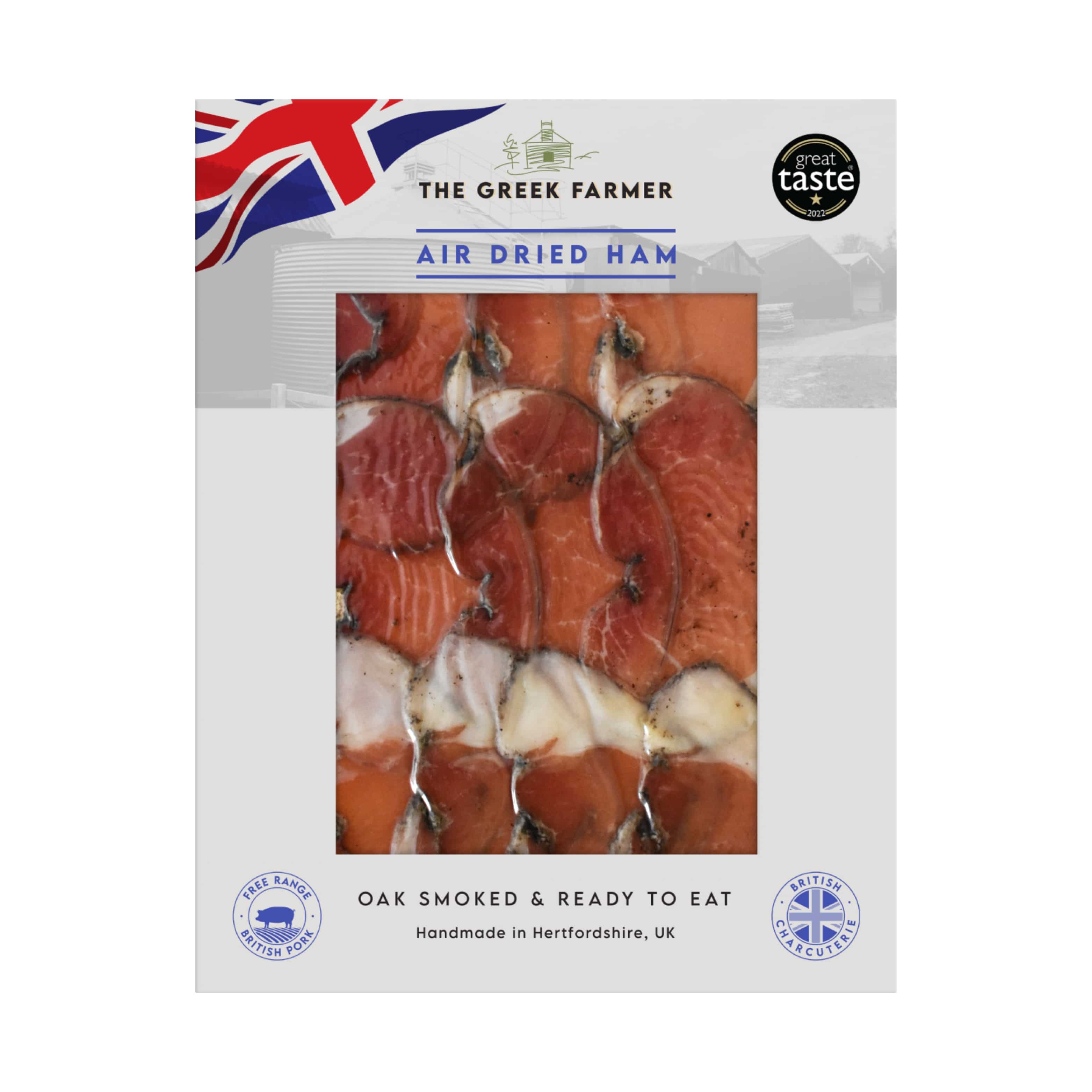 The Greek Farmer Air Dried Ham, 50g