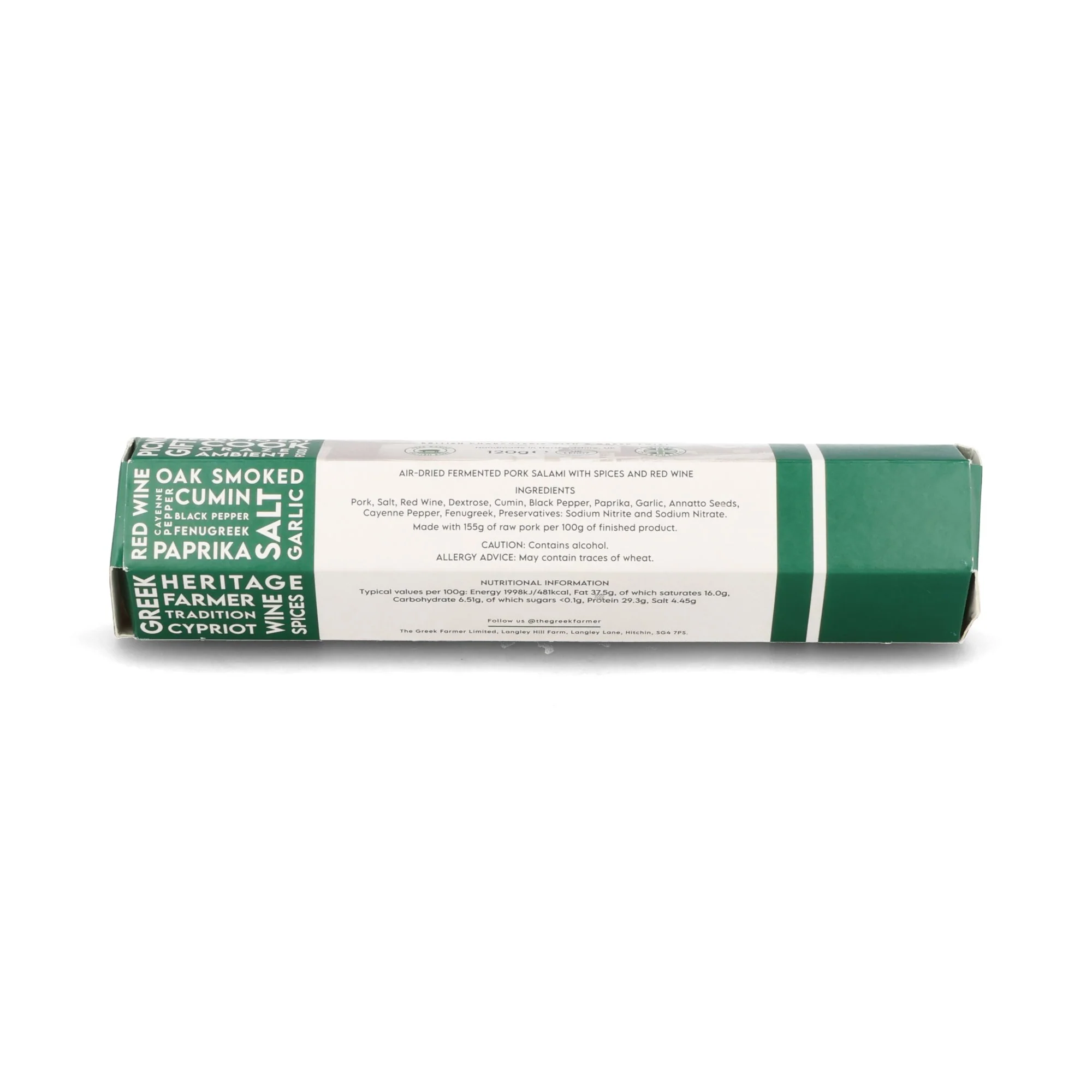 The Greek Farmer Whole Signature Salami, 50g - Image 2