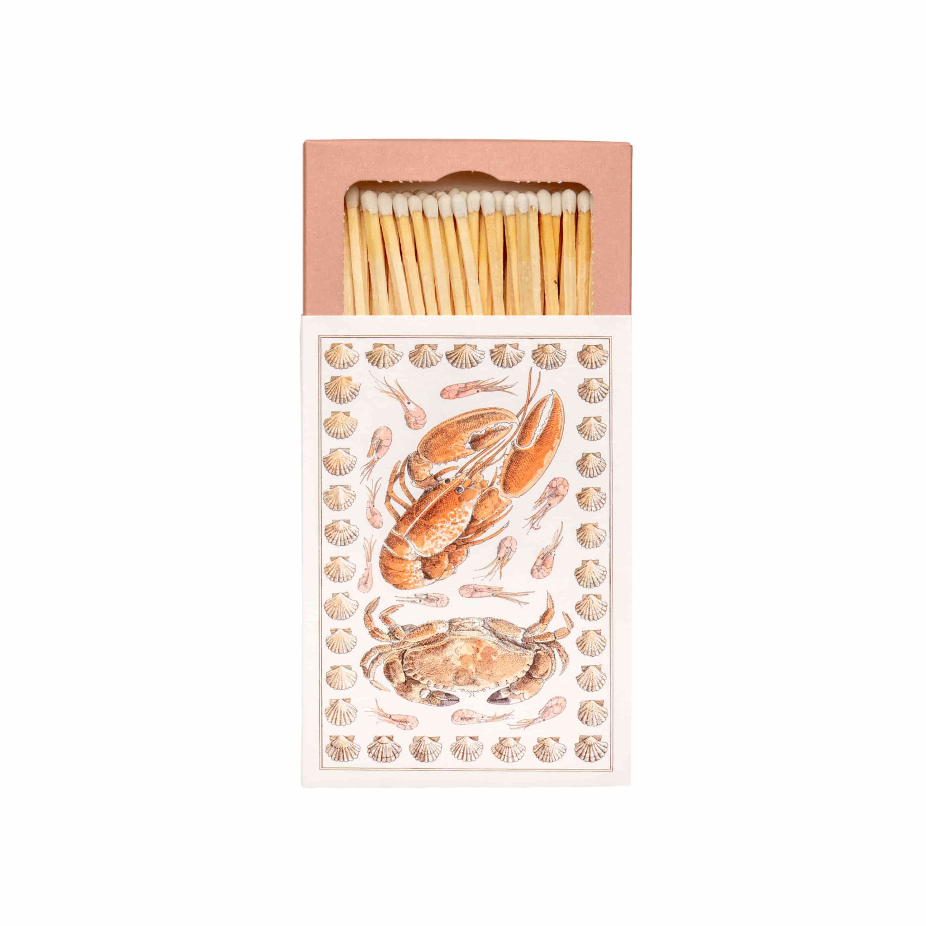 The Matchbox Maker Crab Luxury Matches - Image 2