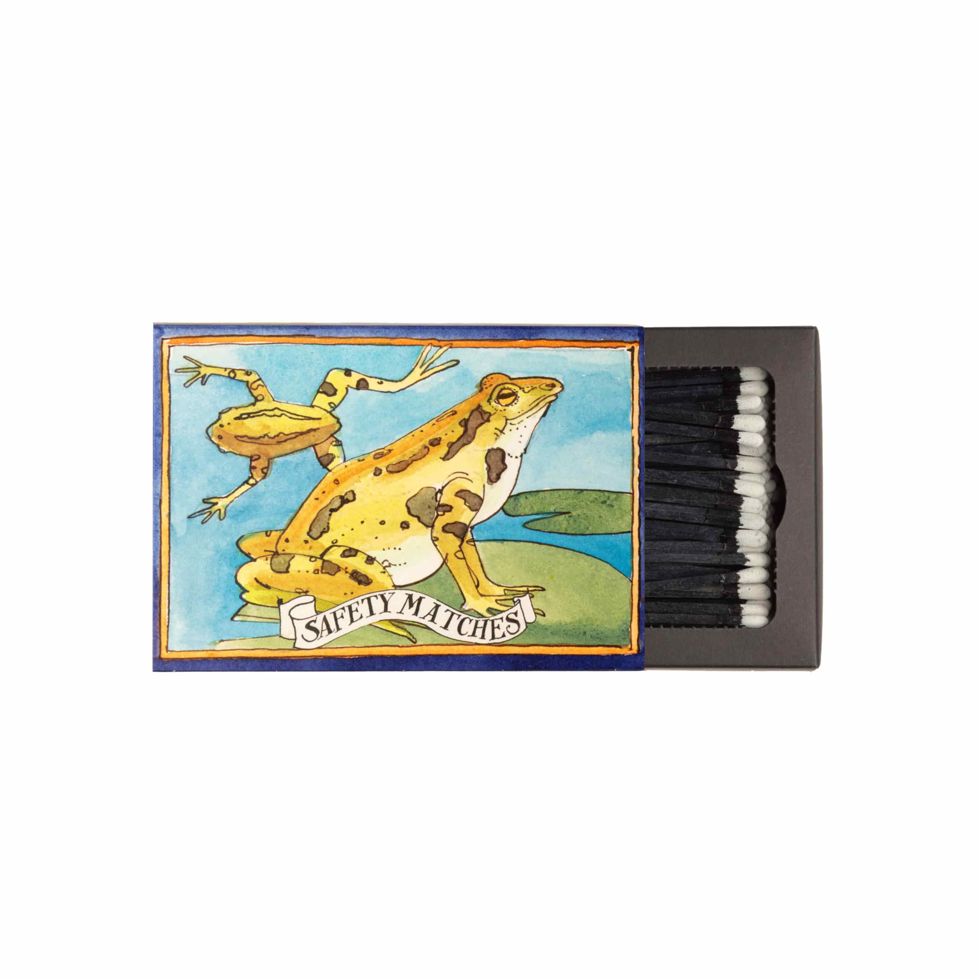 The Matchbox Maker Frog Luxury Matches - Image 2