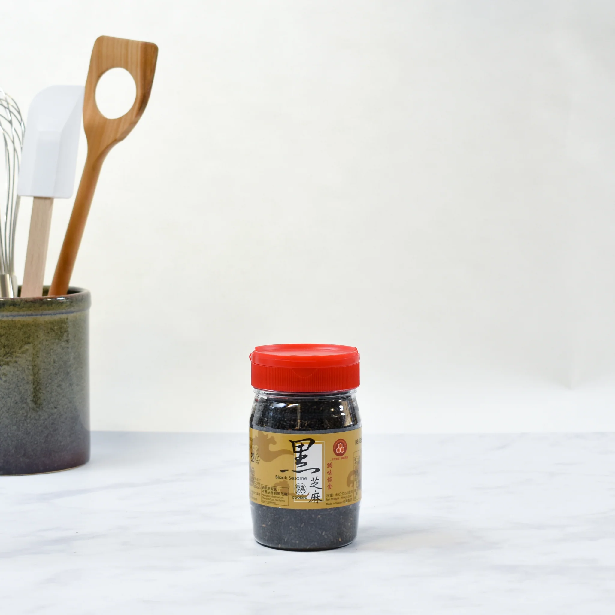 Toasted Black Sesame Seeds, 150g - Image 2