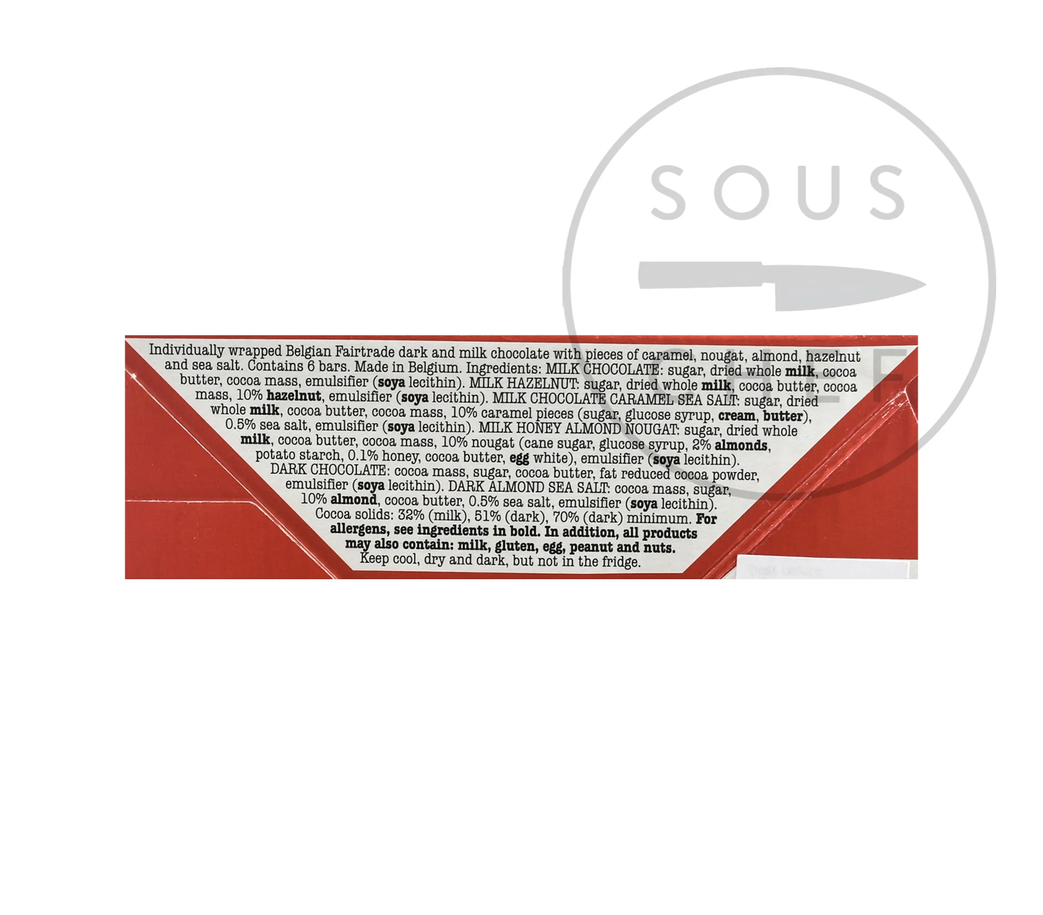 Short Dated Tony's Chocolonely Rainbow Chocolate Tasting Box, 1080g - Image 2