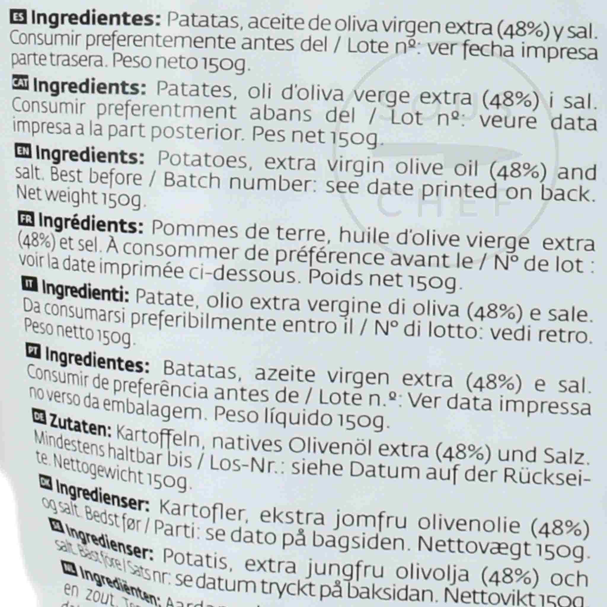 Torres Extra Virgin Olive Oil Crisps, 125g - Image 2