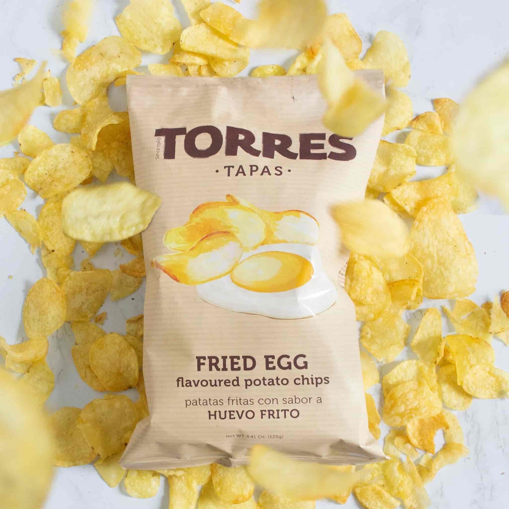Torres Fried Egg Crisps, 125g - Image 4