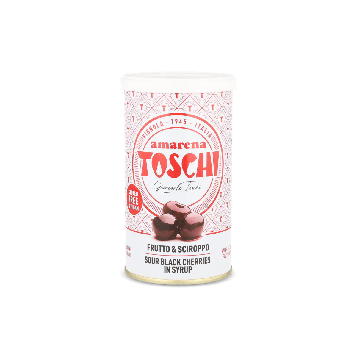 Toschi Sour Black Amarena Cherries in Syrup - Image 2
