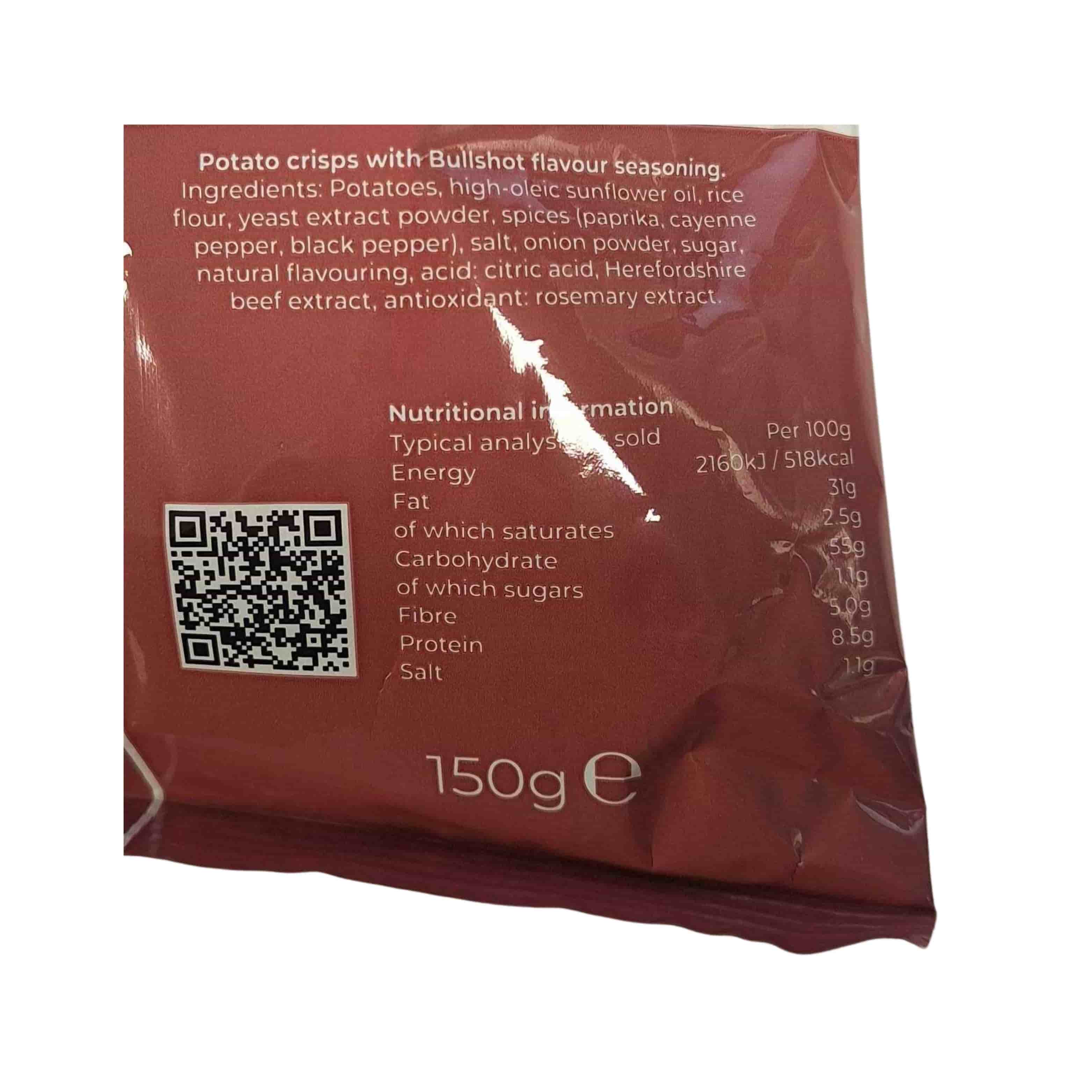 Two Farmers Hereford Bullshot Potato Crisps, 150g - Image 4