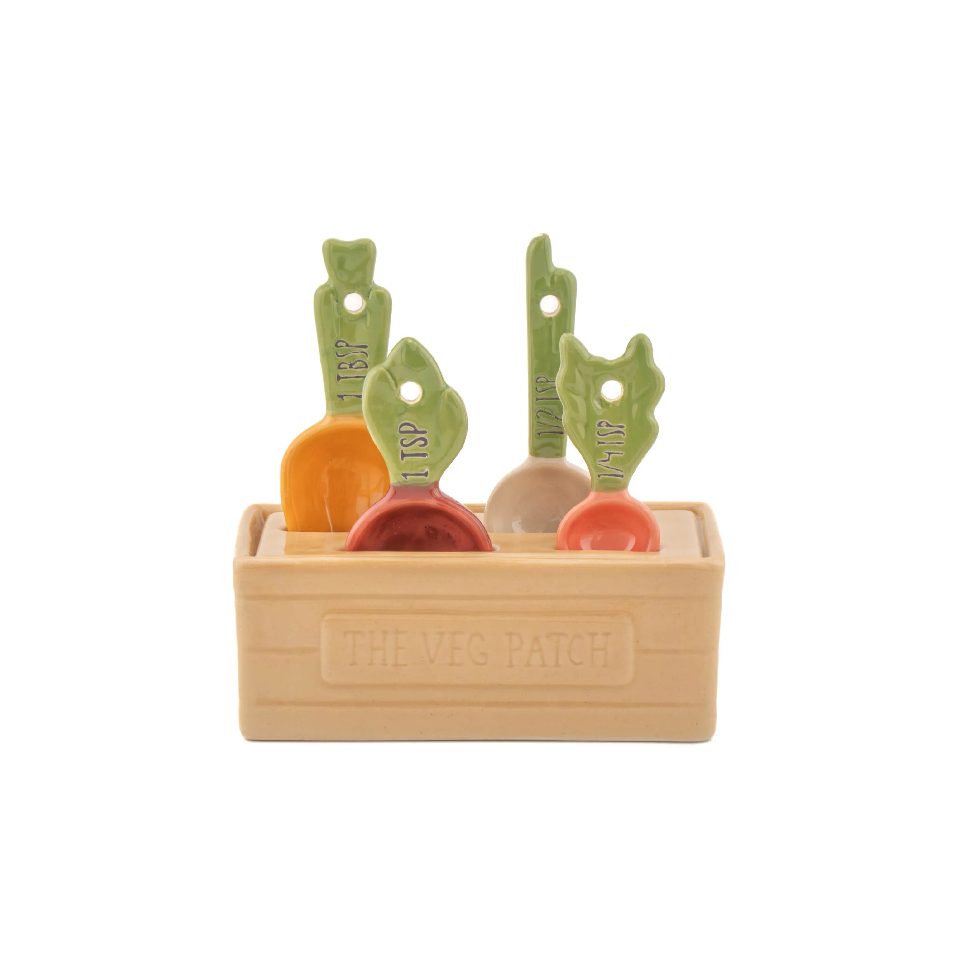 Vegetable Ceramic Measuring Spoons