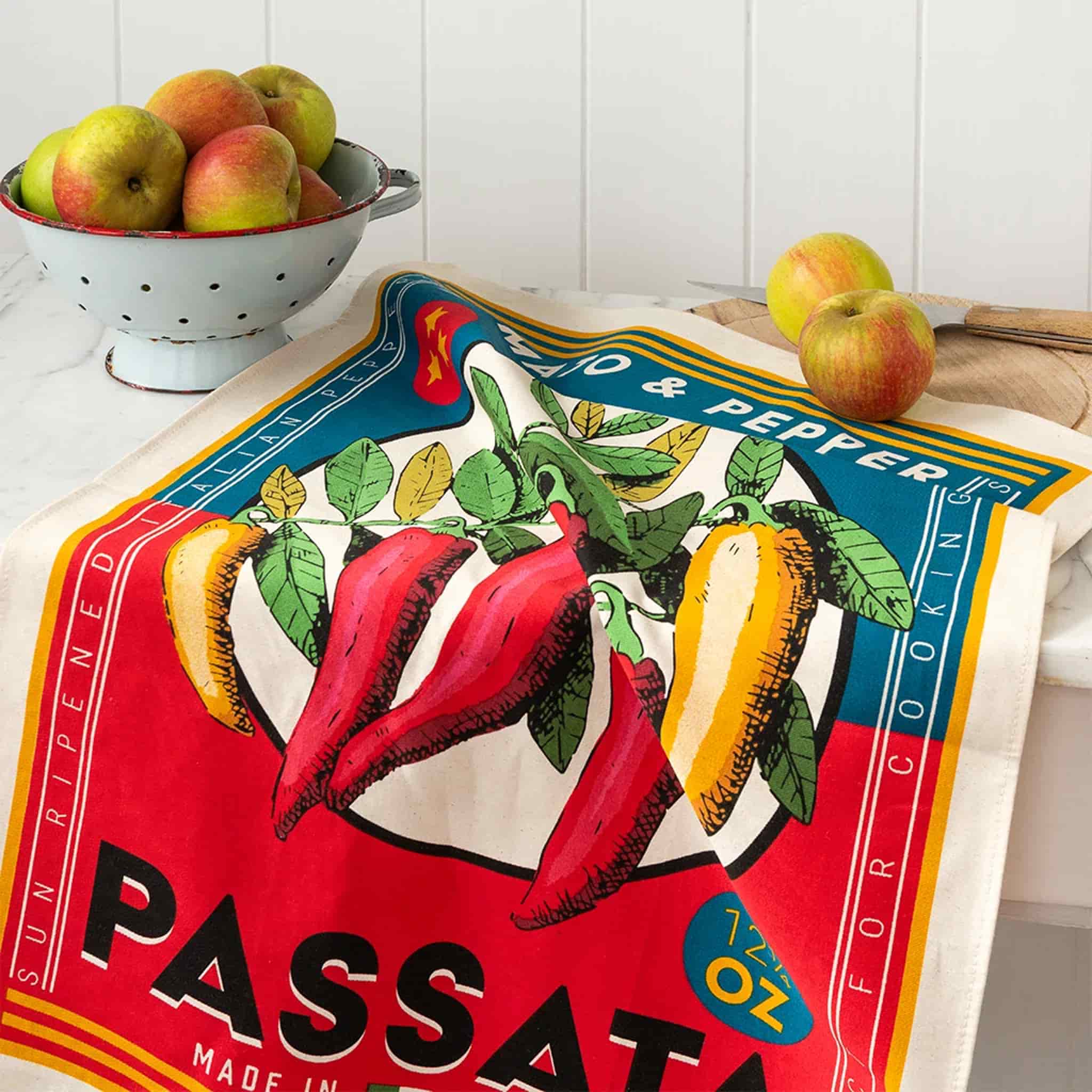 Vintage Inspired Passata Tea Towel - Image 2