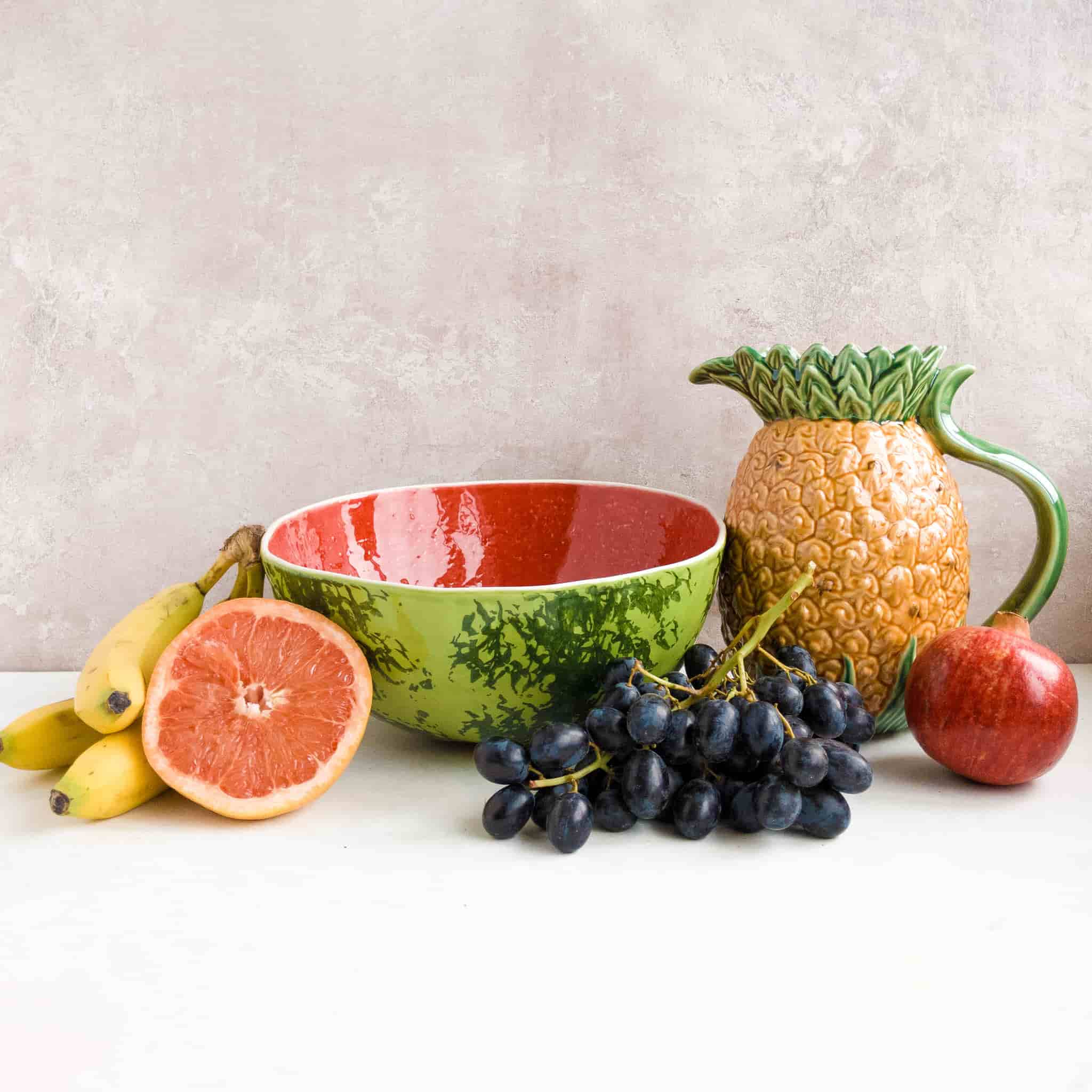 Bordallo Pinheiro Watermelon Salad Bowl, 28cm - Image 3