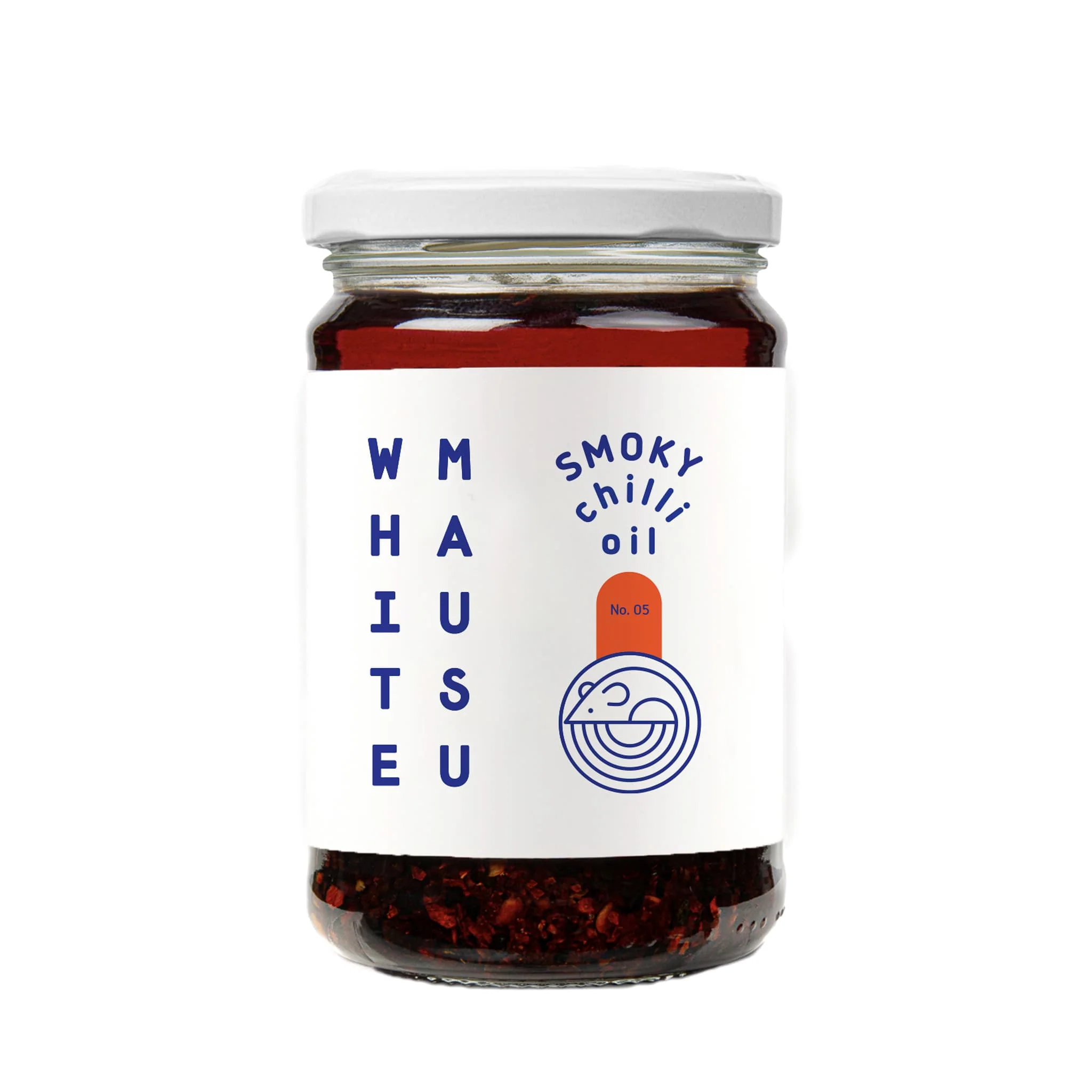 White Mausu Smoky Chilli Oil, 240g