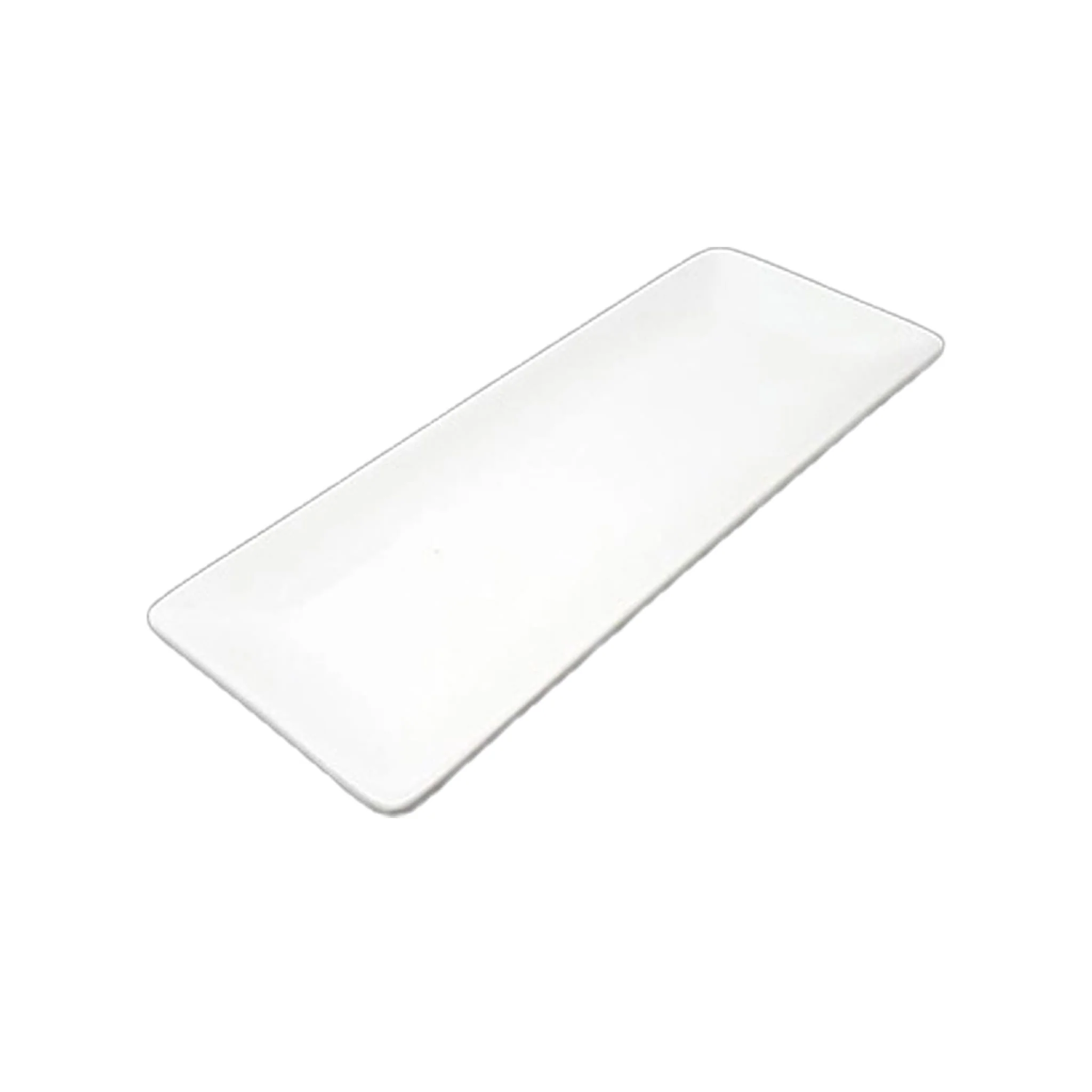 White Porcelain Rectangular Sushi Platter, 26cm